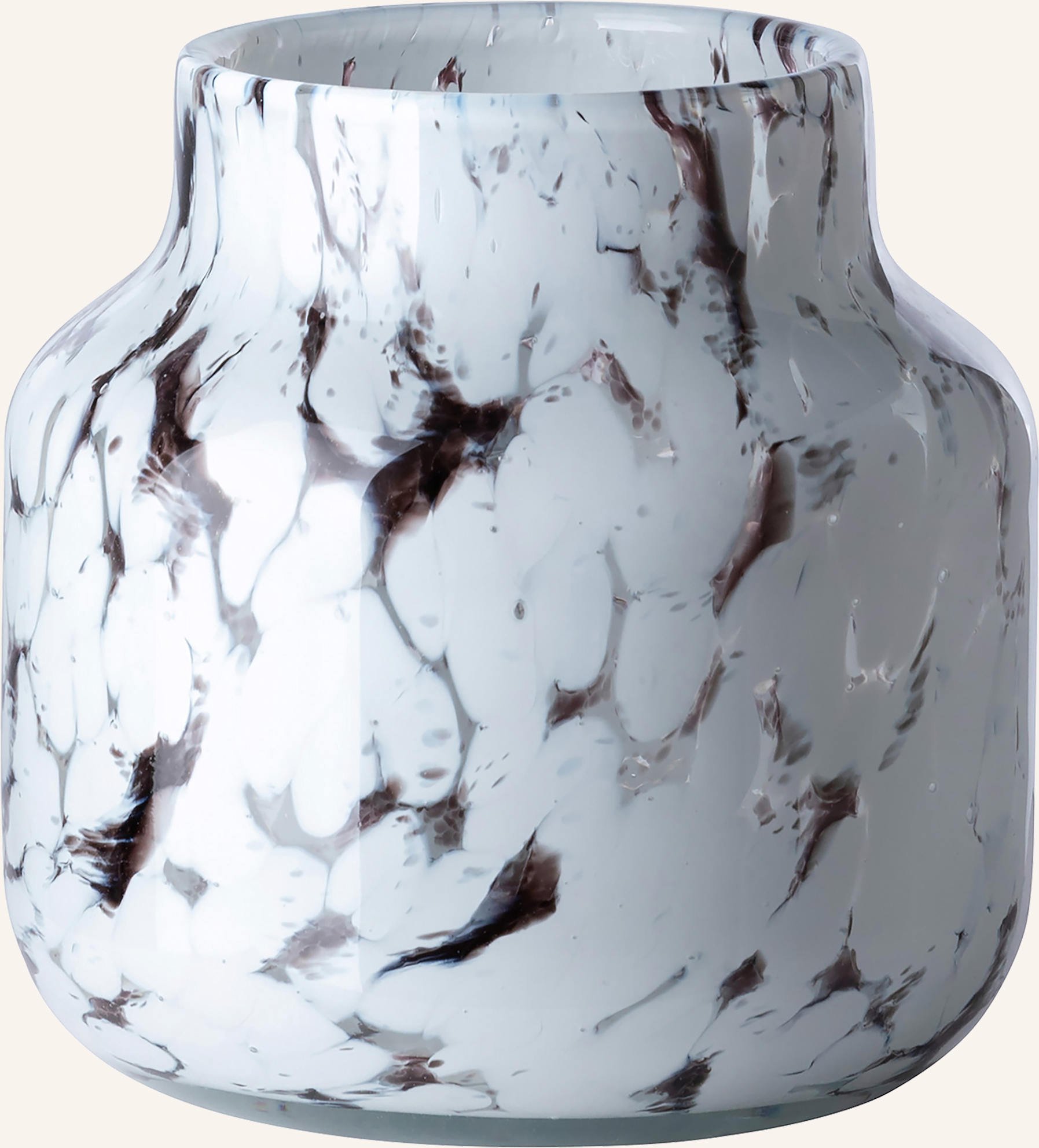 Fink Glasvase, Windlicht Pantea braun