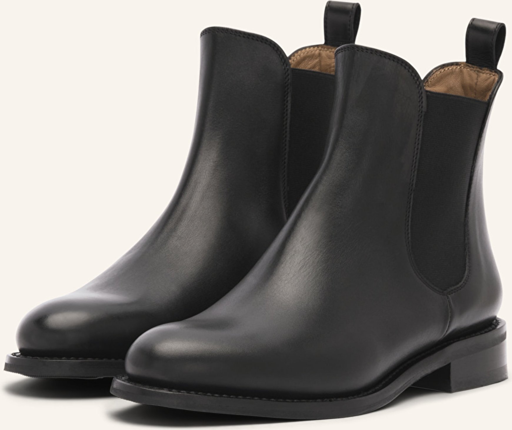 Lottusse Stiefeletten Cambridge schwarz