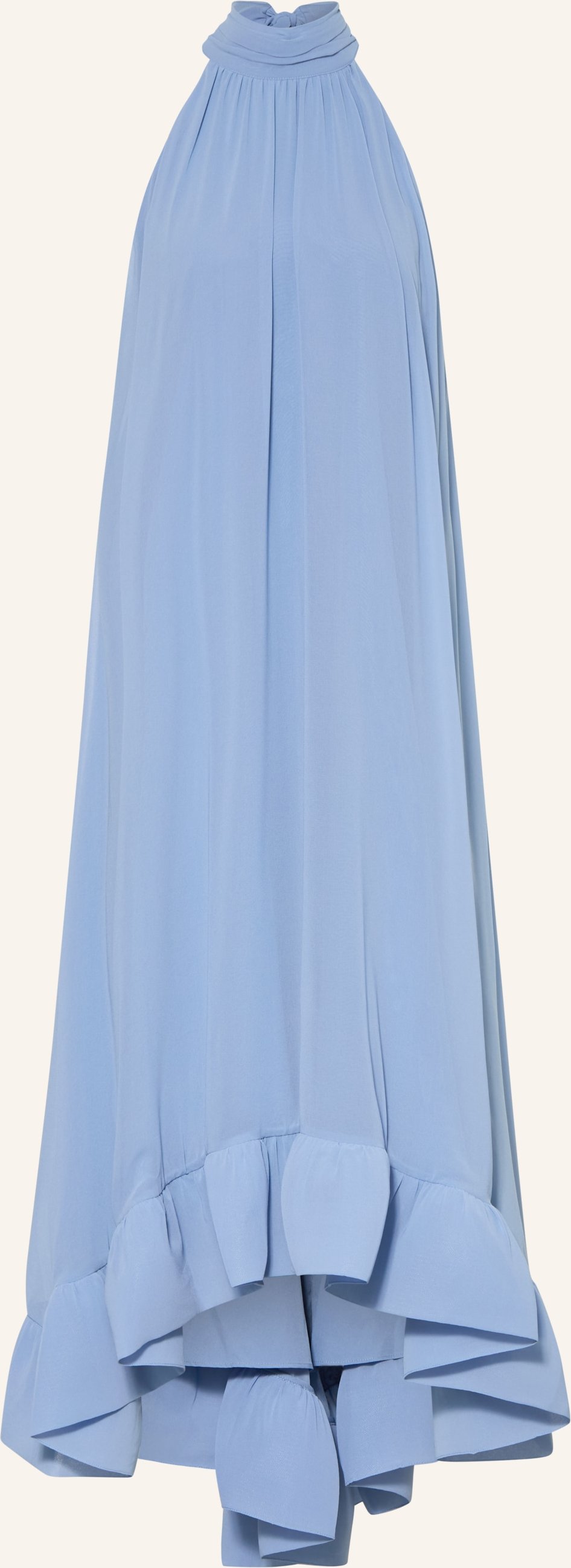 Apart Abendkleid Mit Volants blau