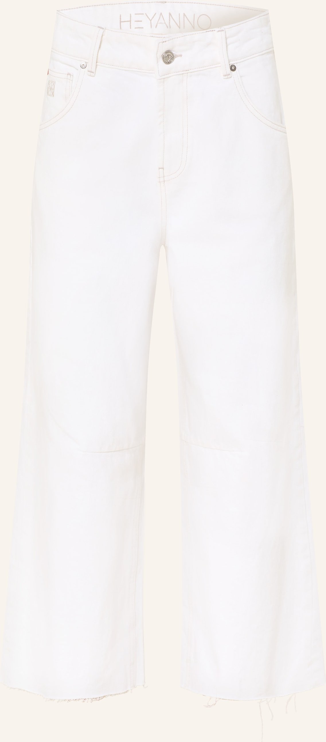 Heyanno Jeans-Culotte Mmhsweet weiss