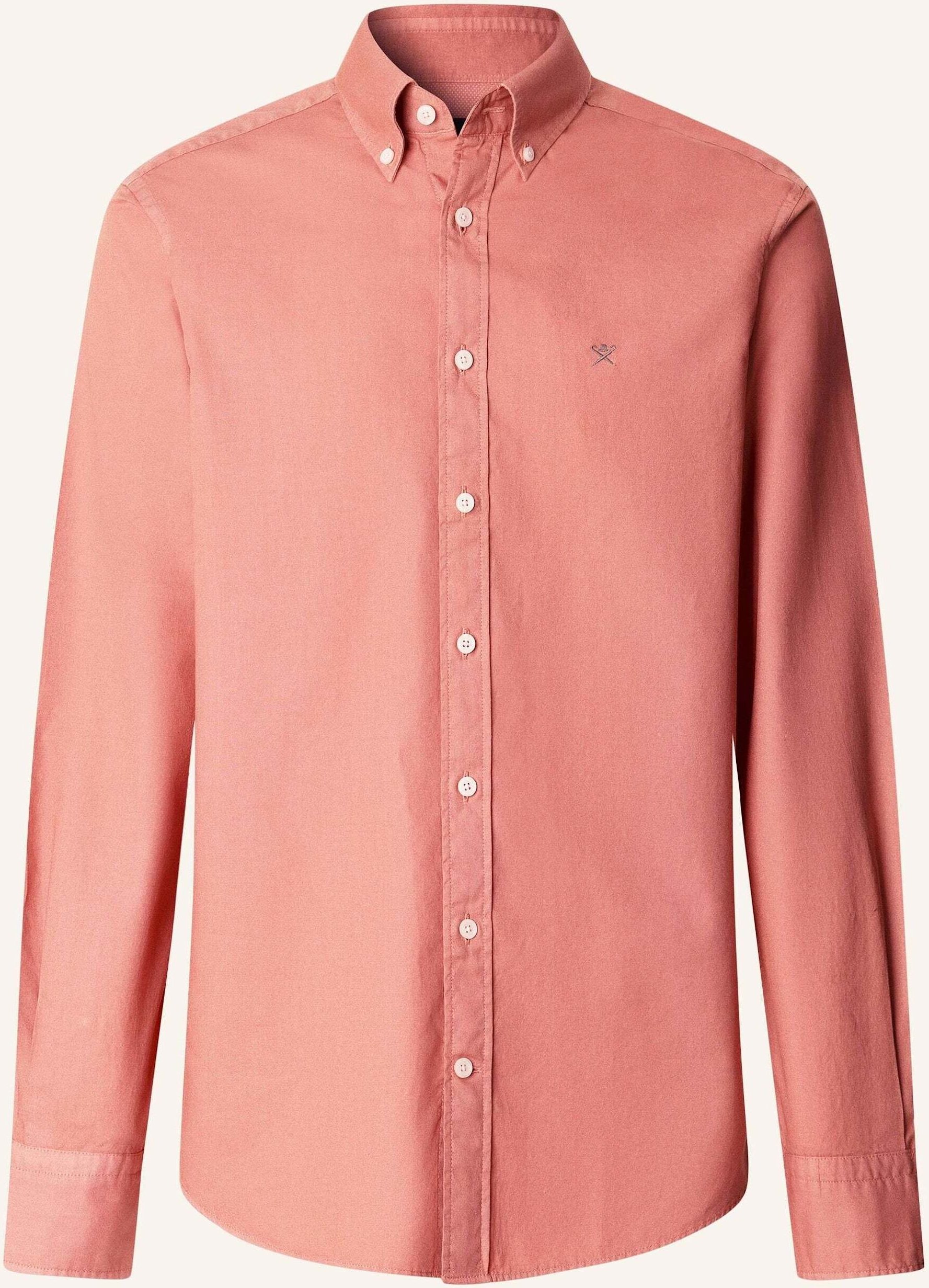 Hackett London Freizeithemd Ess Gmt Dyed Oxford rosa