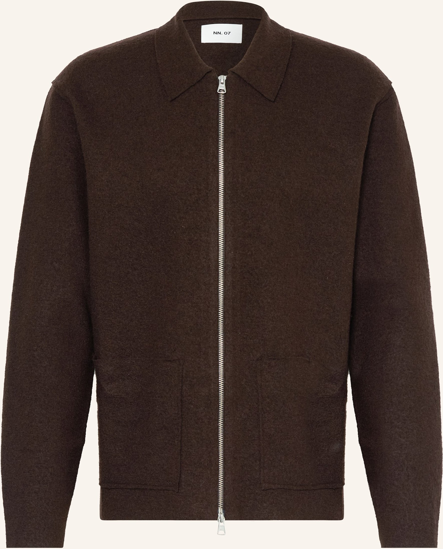 Nn.07 Strickjacke Jonas braun