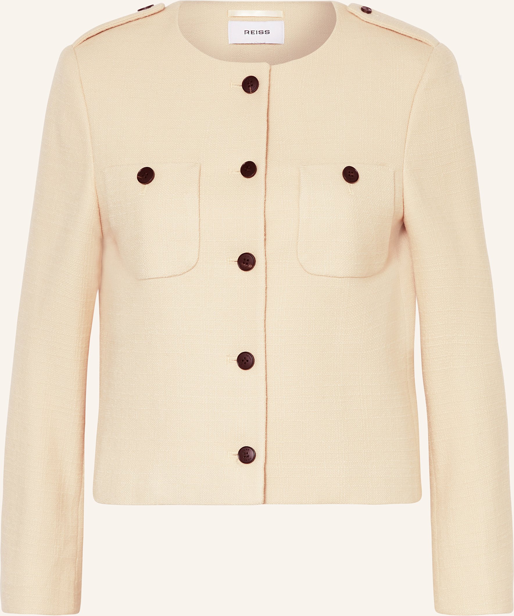 Reiss Kastenjacke Blane beige