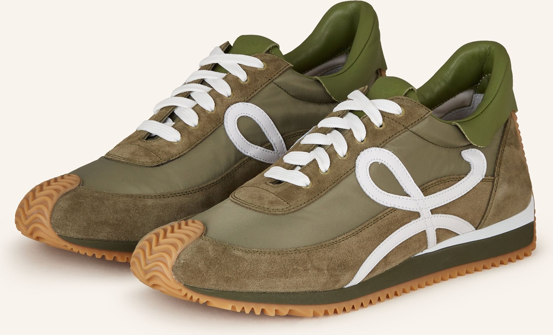 Loewe Sneaker Flow Runner gruen