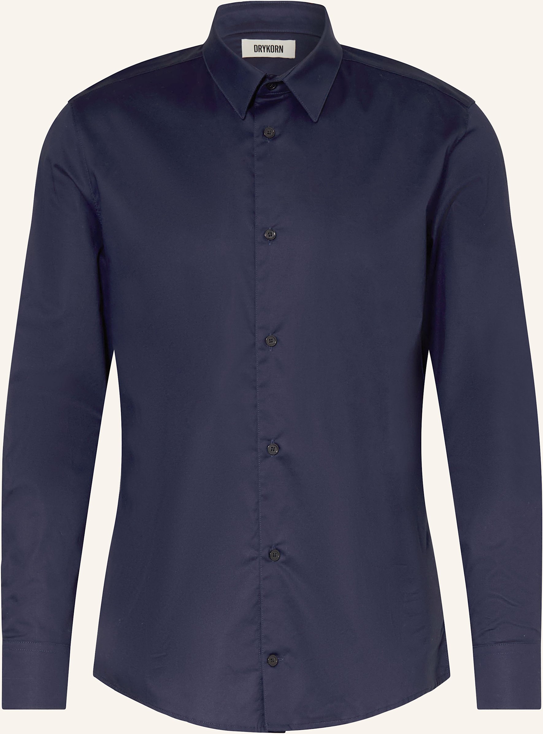 Drykorn Hemd Daneel Slim Fit blau