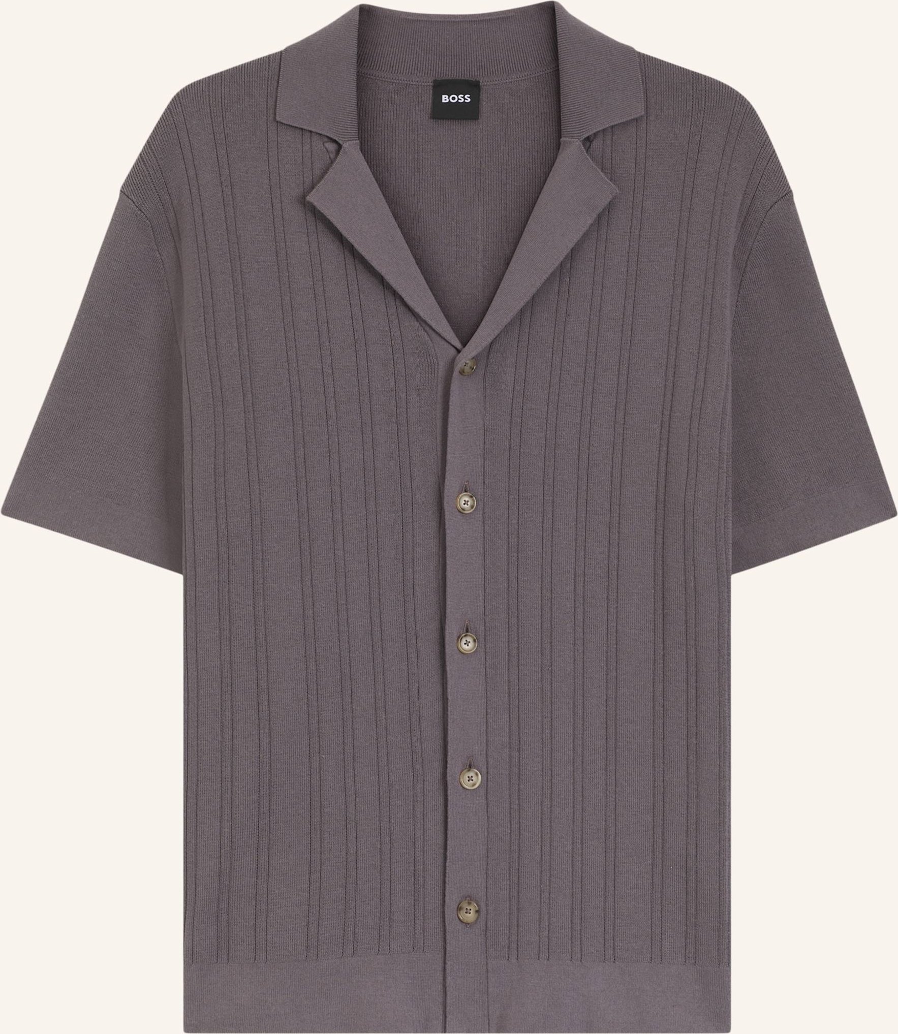 Boss Strickjacke C-Neri Regular Fit lila