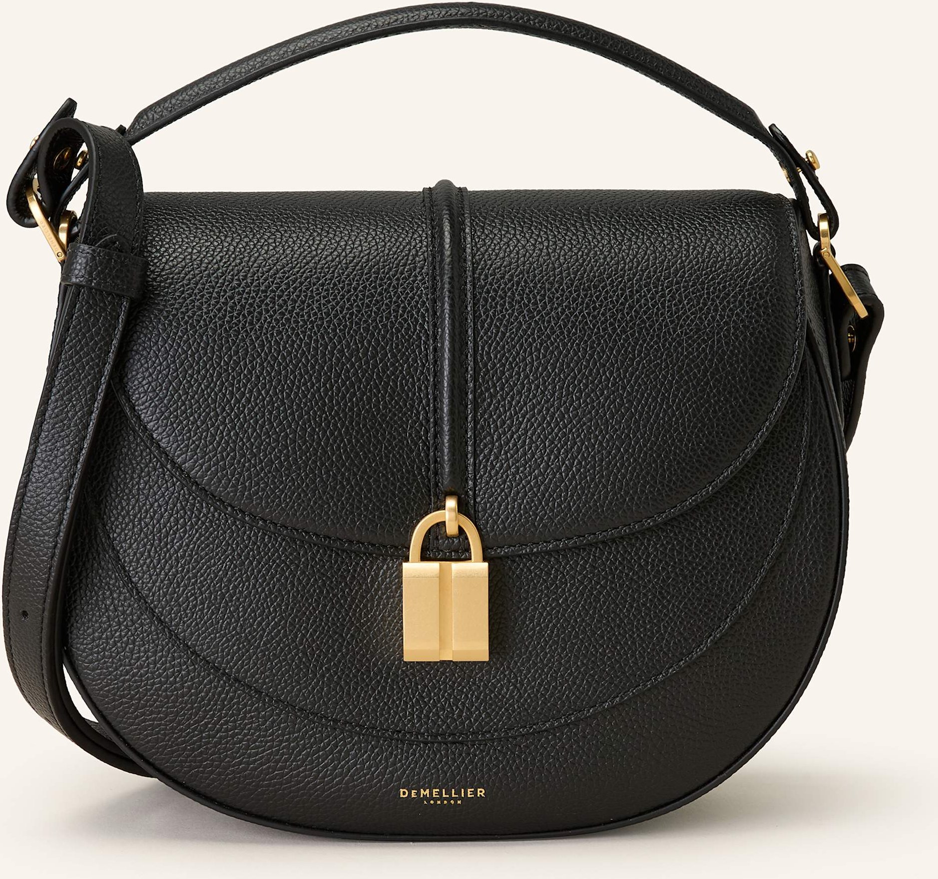 Demellier Umhängetasche Siena schwarz