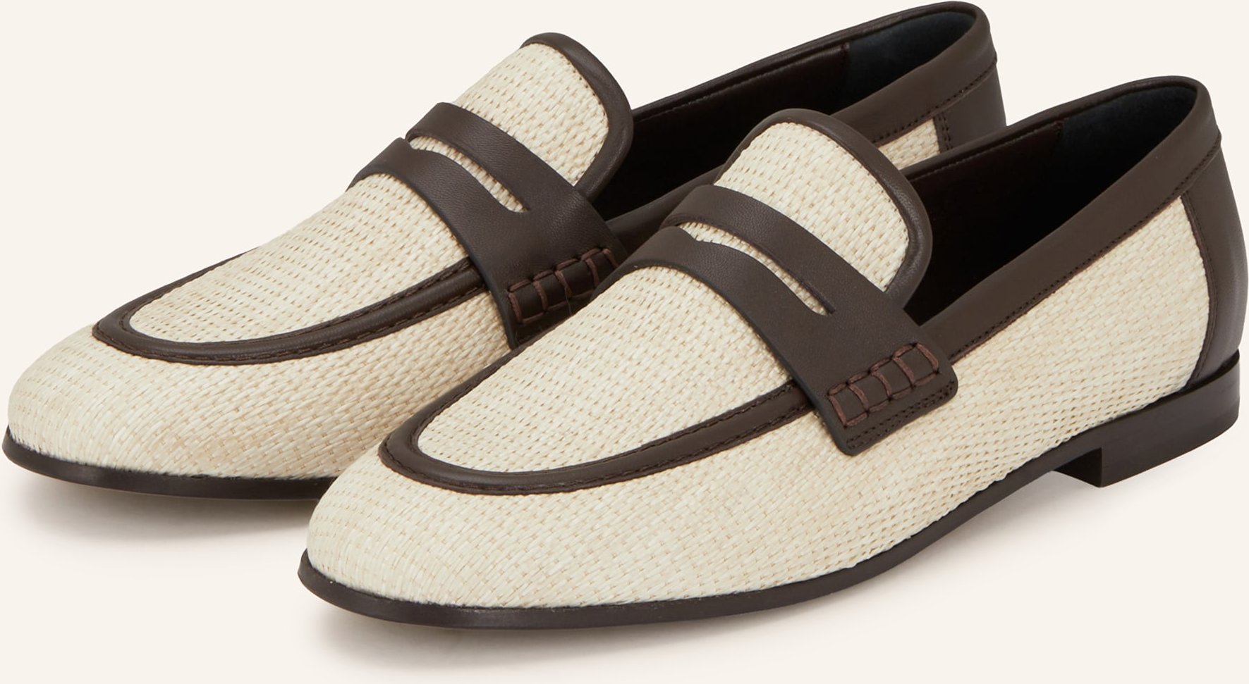 Brunello Cucinelli Penny-Loafer beige