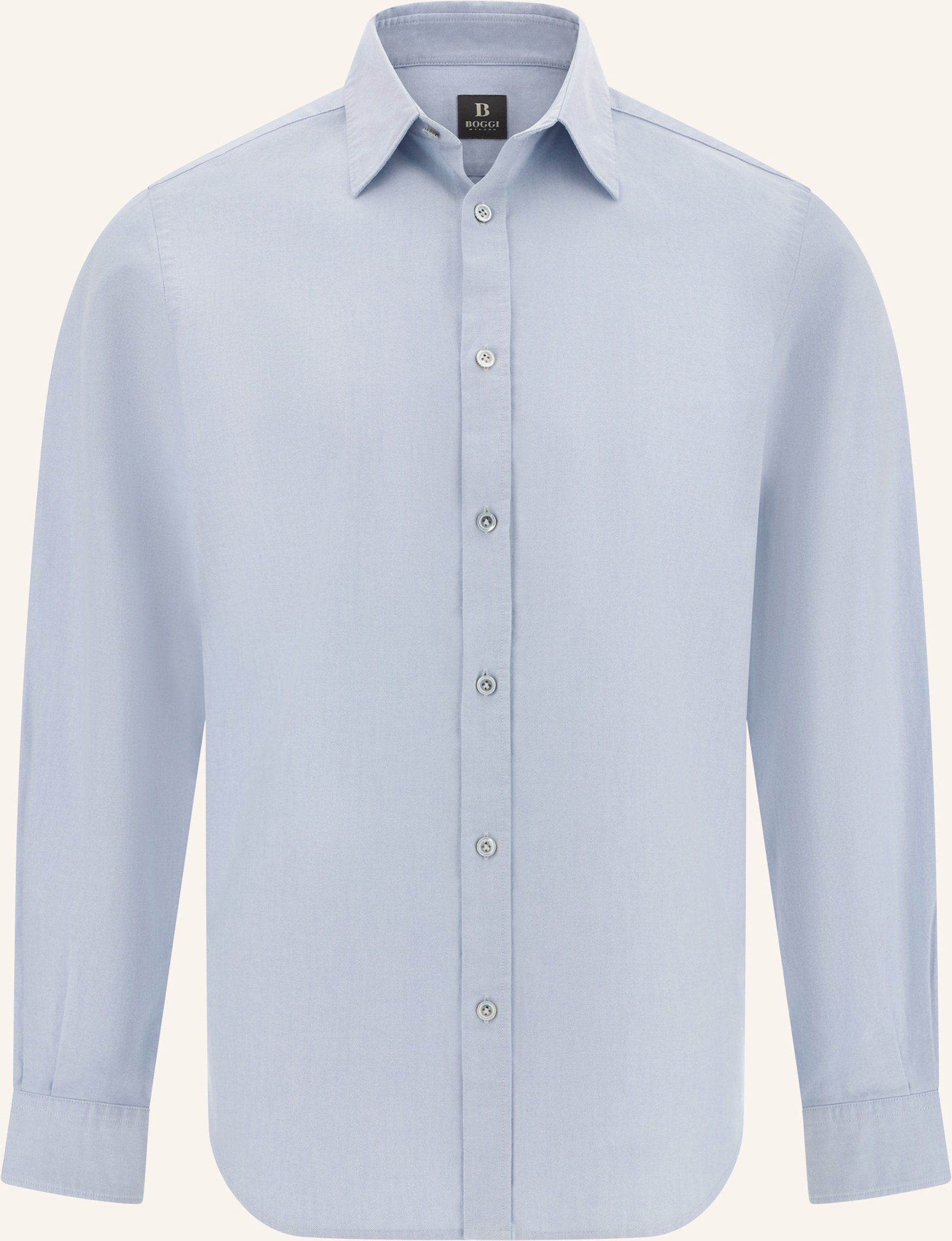 Thumbnail - Boggi Milano Hemd Regular Fit blau