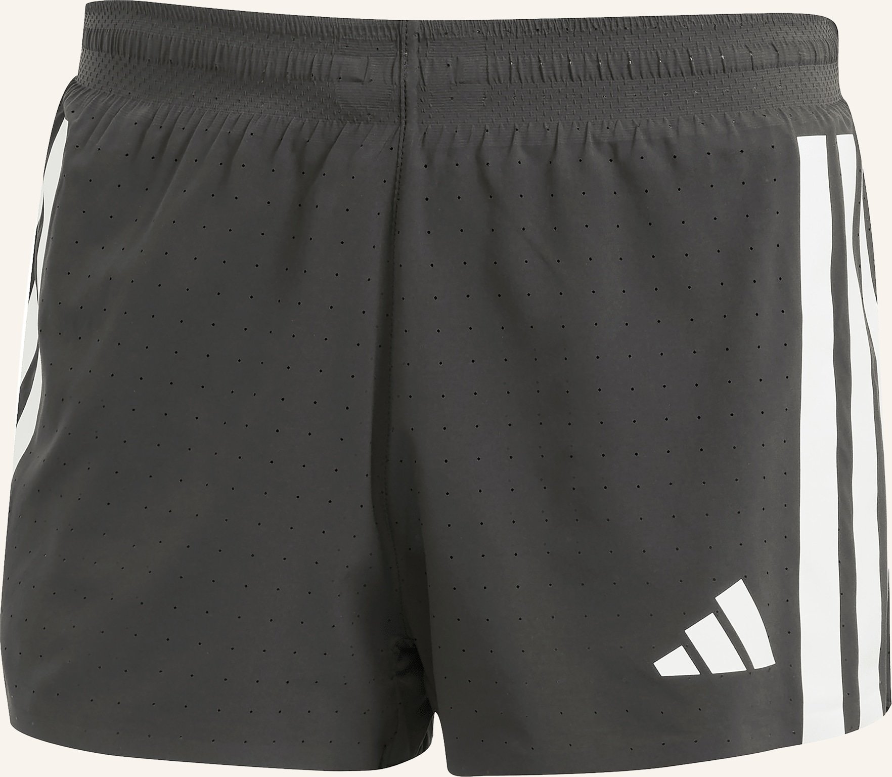 Adidas 2-In-1-Laufshorts Adizero Split schwarz