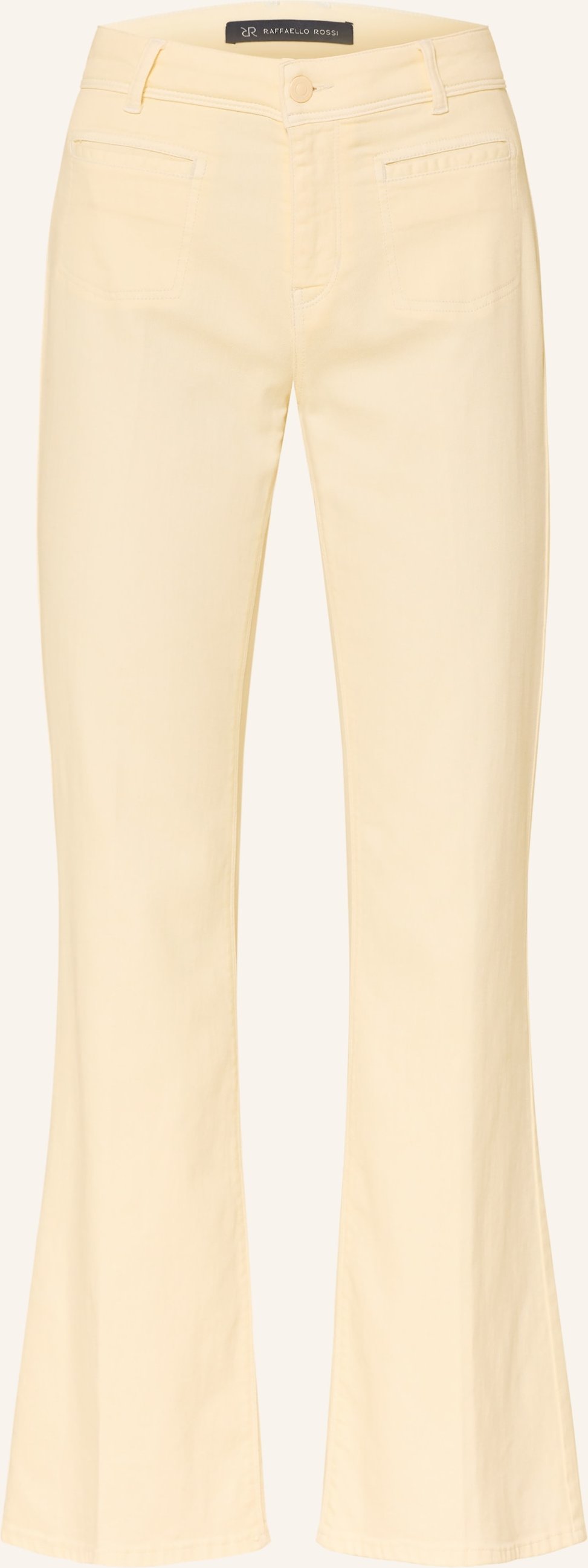 Raffaello Rossi Flared Jeans Nella gelb