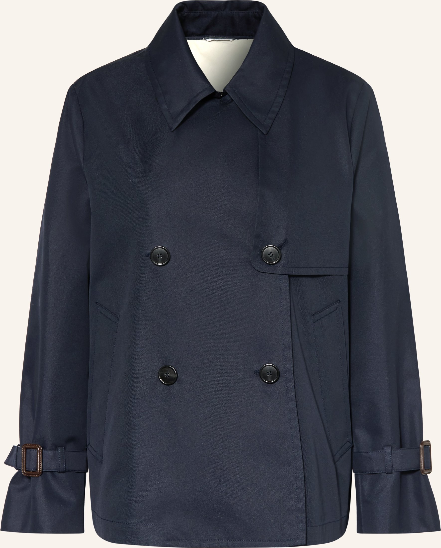 Weekend Max Mara Trench-Jacke Biglia blau