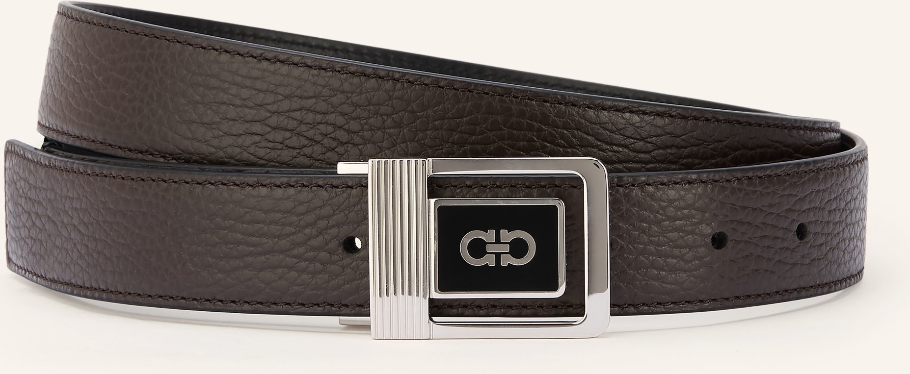 Ferragamo Ledergürtel braun