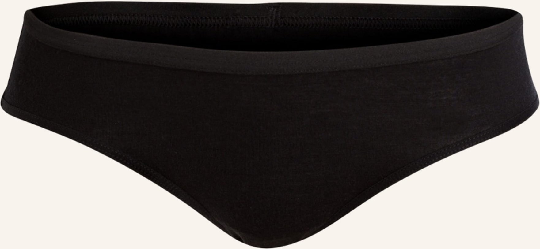 Icebreaker Funktionswäsche-Panties Siren Hipkini Aus Merinowolle schwarz