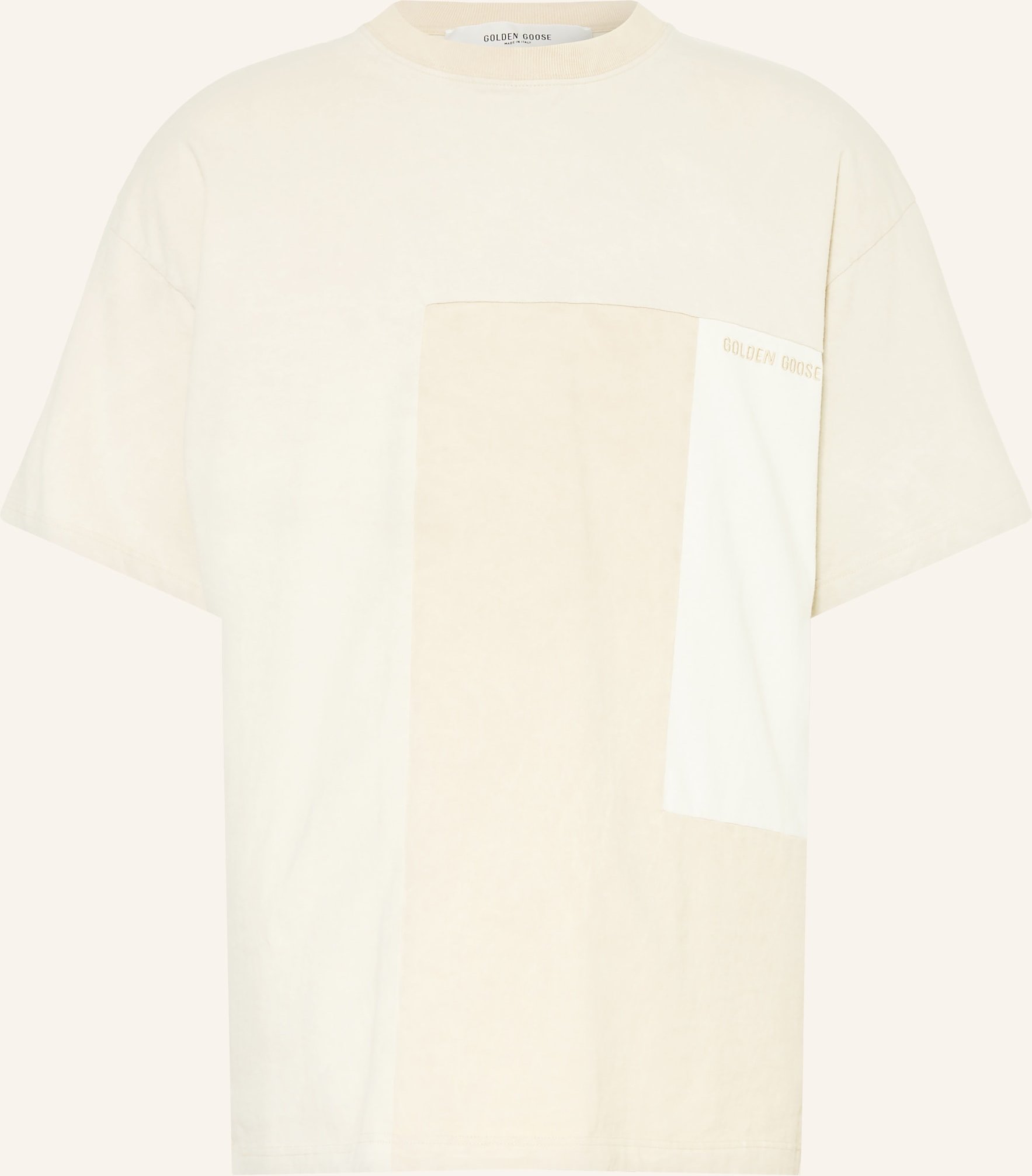 Golden Goose T-Shirt Journey beige