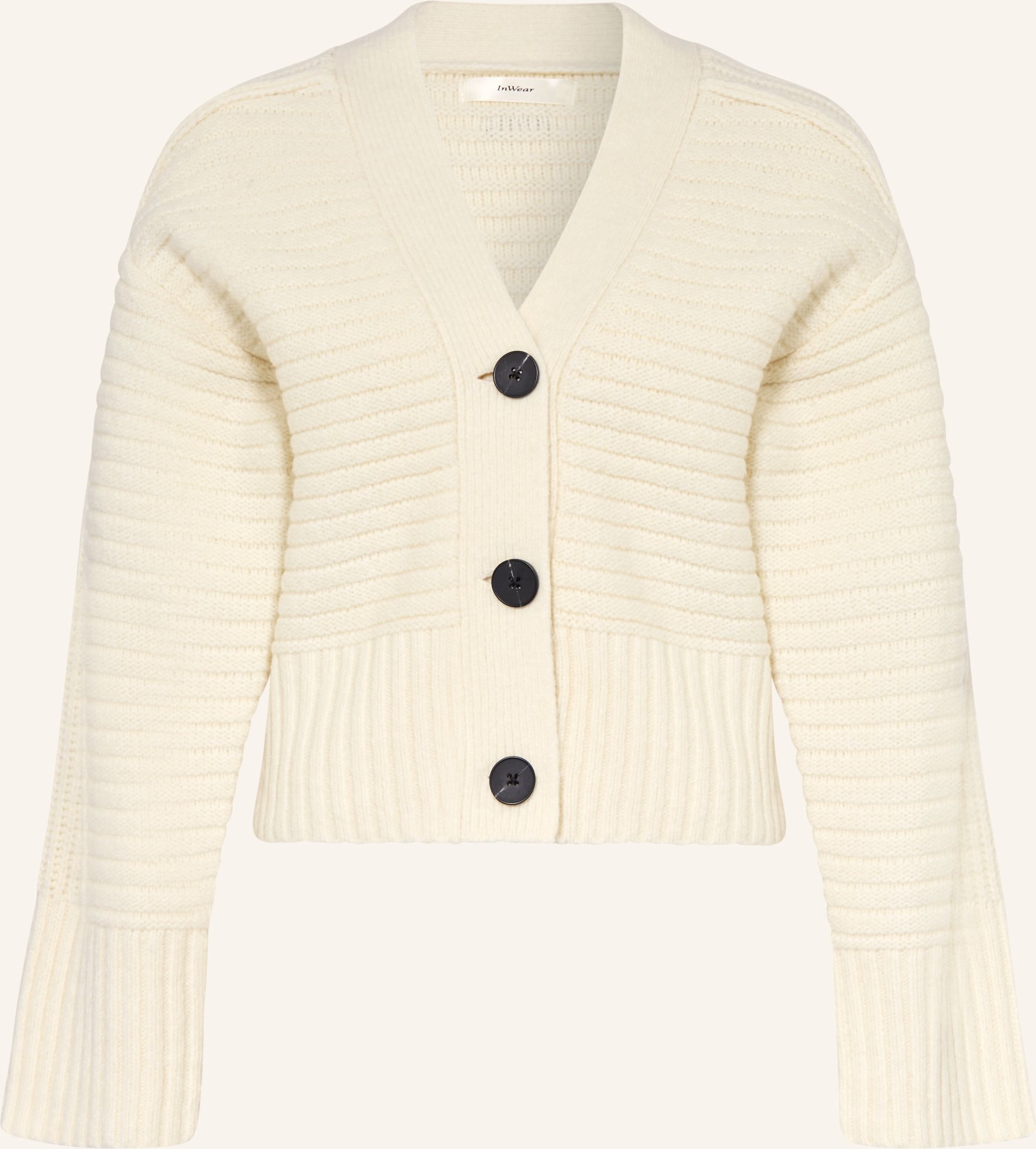 Inwear Strickjacke Numaiw weiss