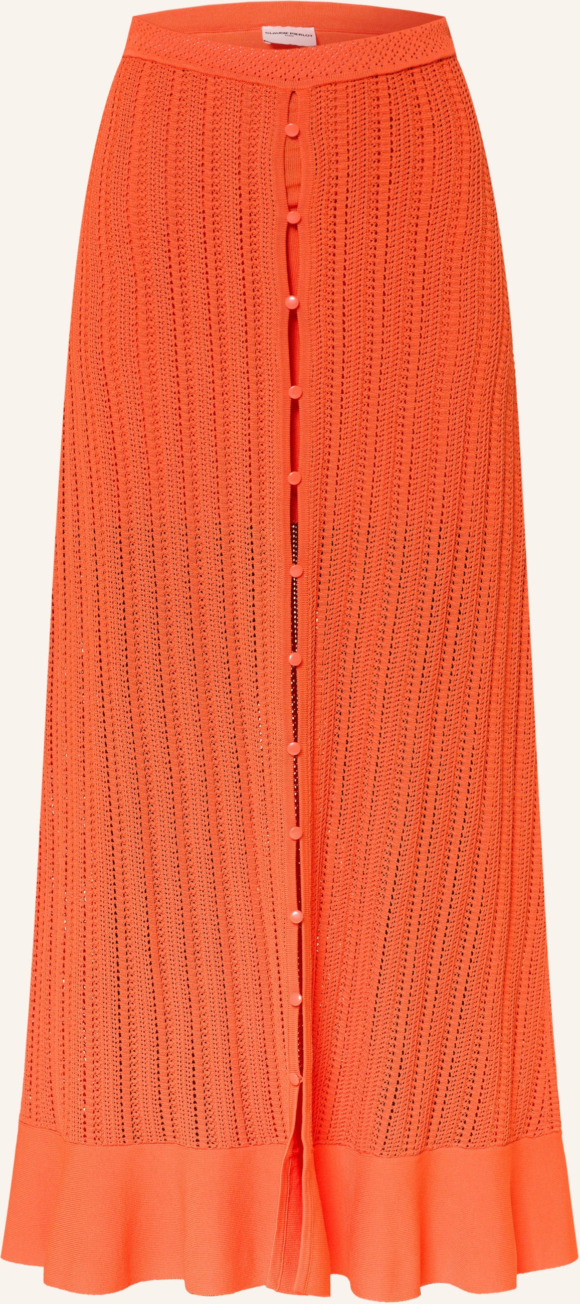 Claudie Pierlot Strickrock orange
