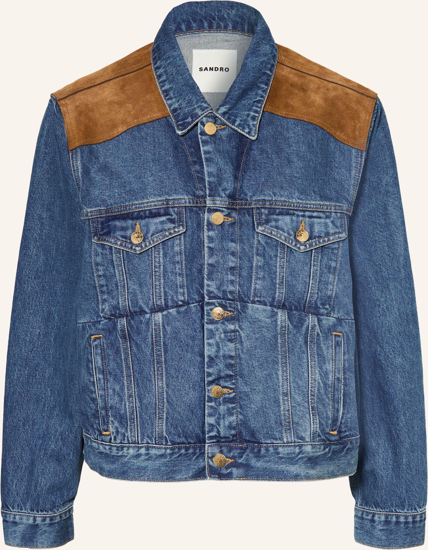Sandro Jeansjacke blau