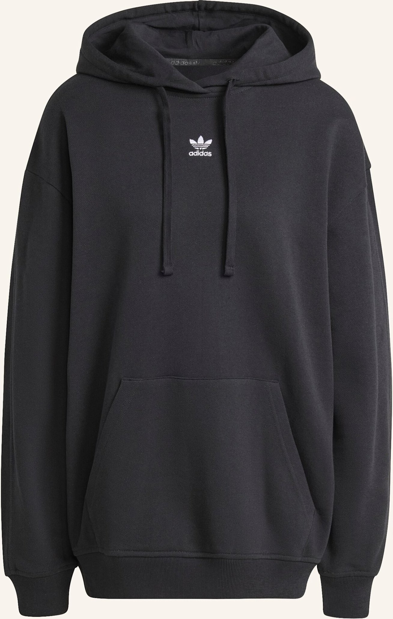 Adidas Originals Essentials Loose French Terry Hoodie schwarz