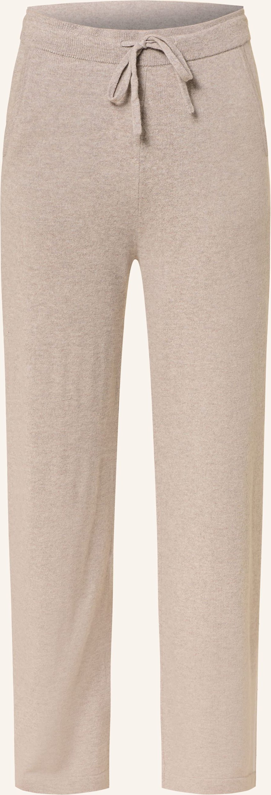 Darling Harbour Strickhose Mit Cashmere beige