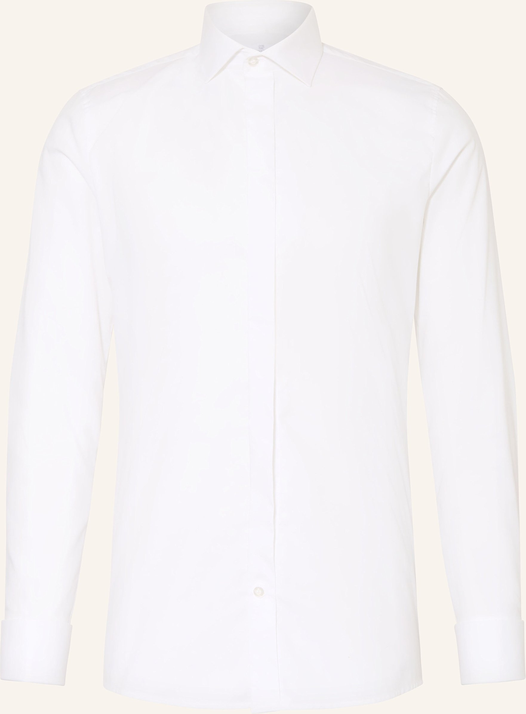 Wilvorst Smoking-Hemd Body Fit weiss