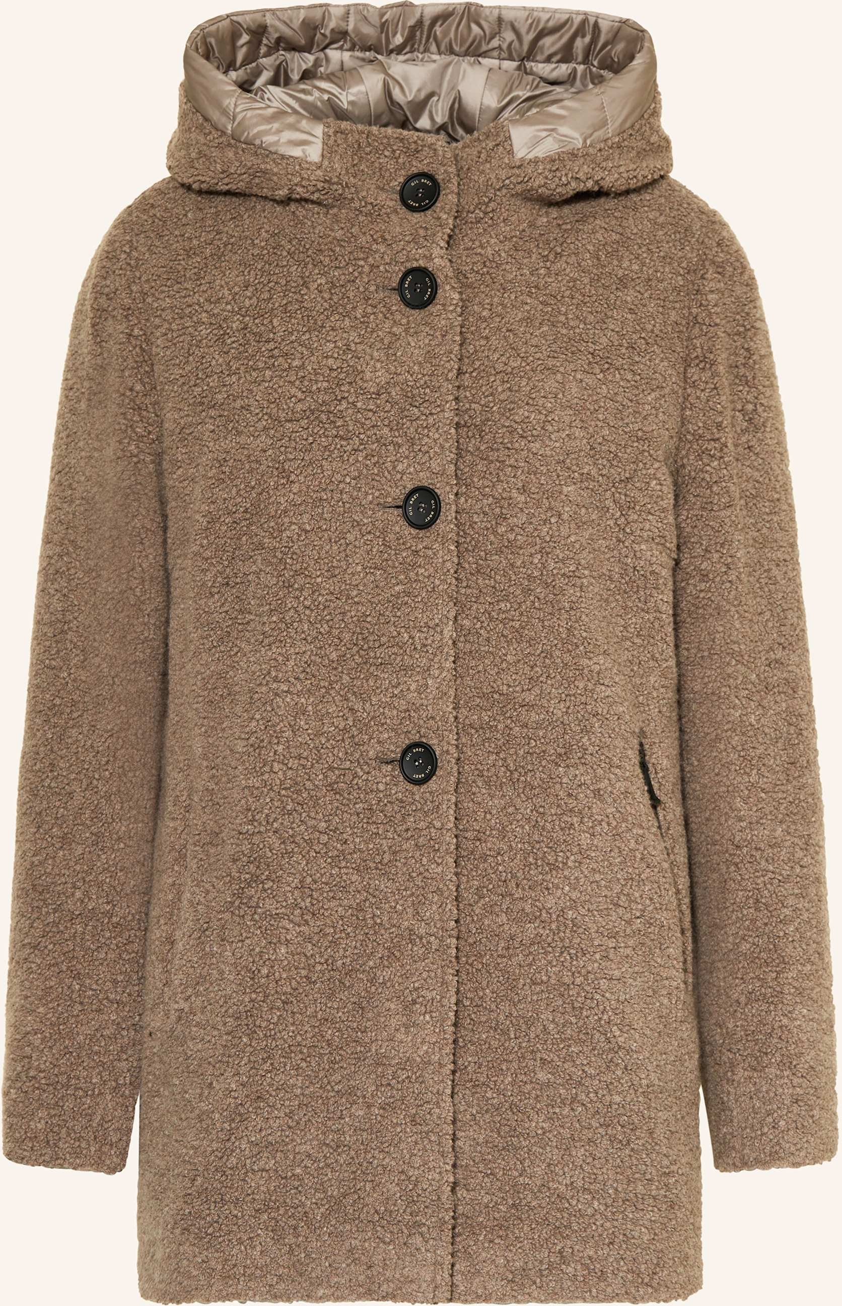 Gil Bret Teddyfell-Jacke beige