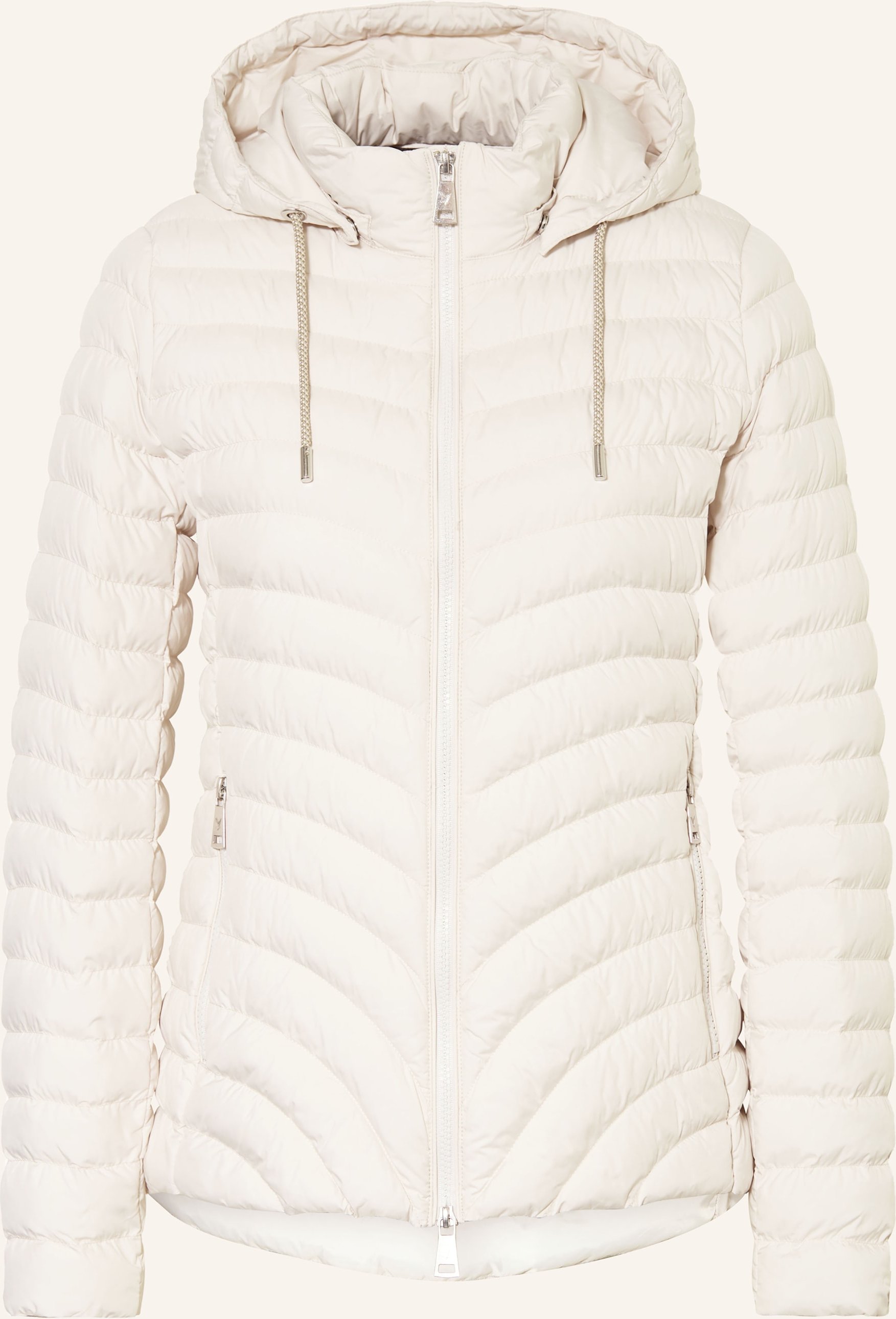 Fuchs Schmitt Steppjacke Mit Abnehmbarer Kapuze weiss