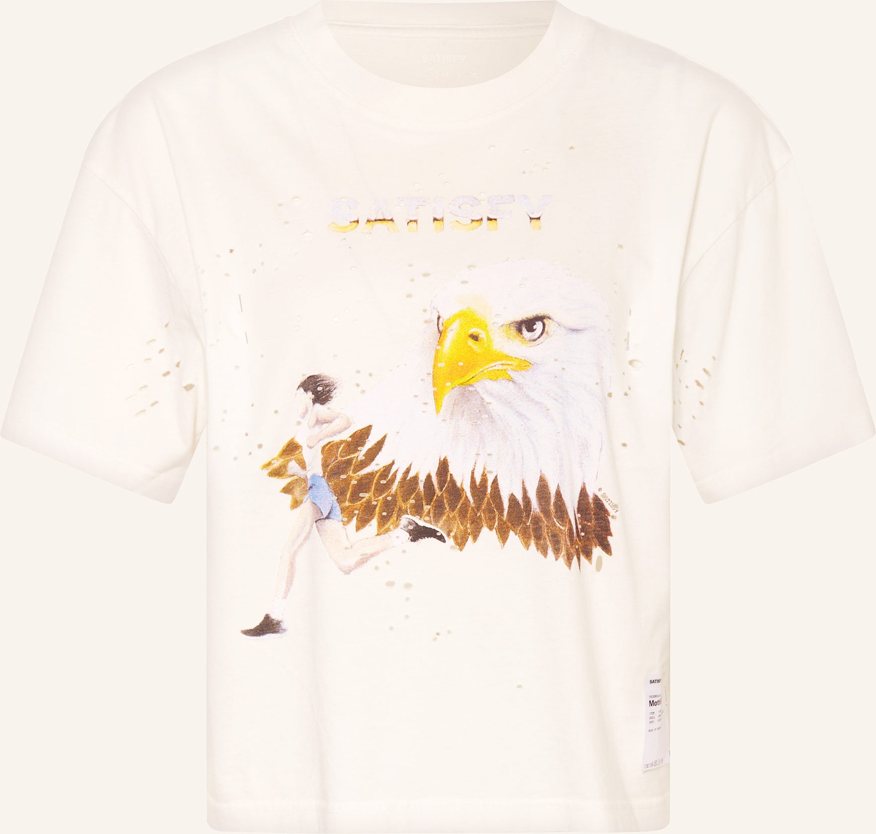 Thumbnail - Satisfy Laufshirt Mothtech™ weiss