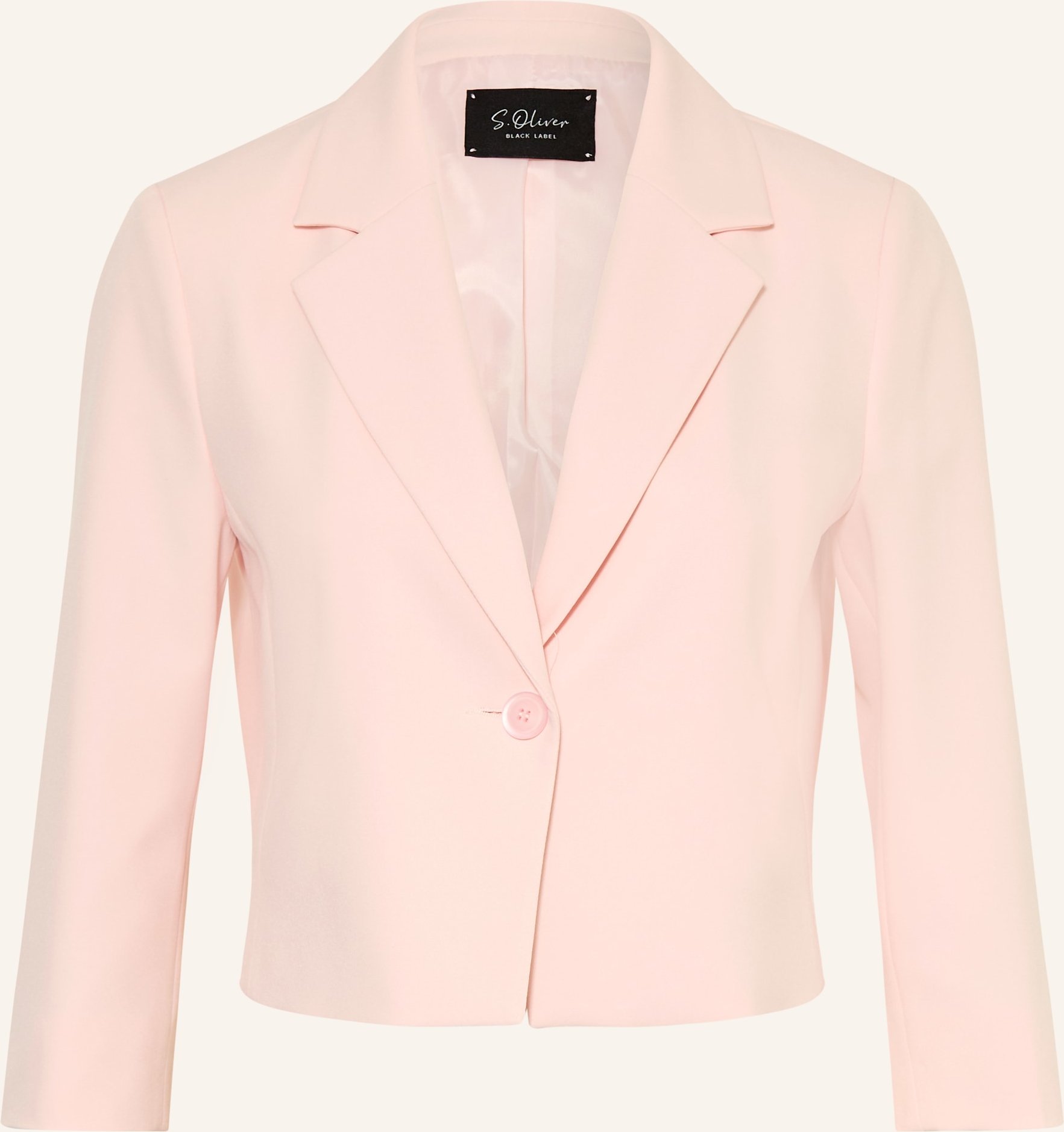 S.Oliver Black Label Blazer Mit 3/4-Arm rosa