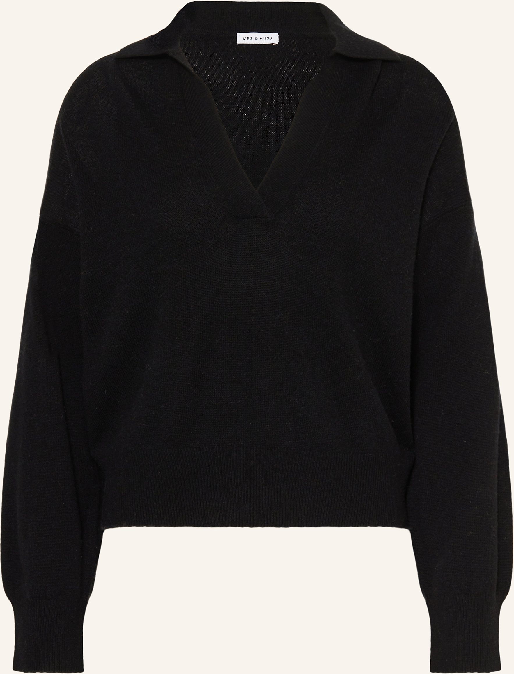 Mrs & Hugs Pullover Aus Merinowolle schwarz
