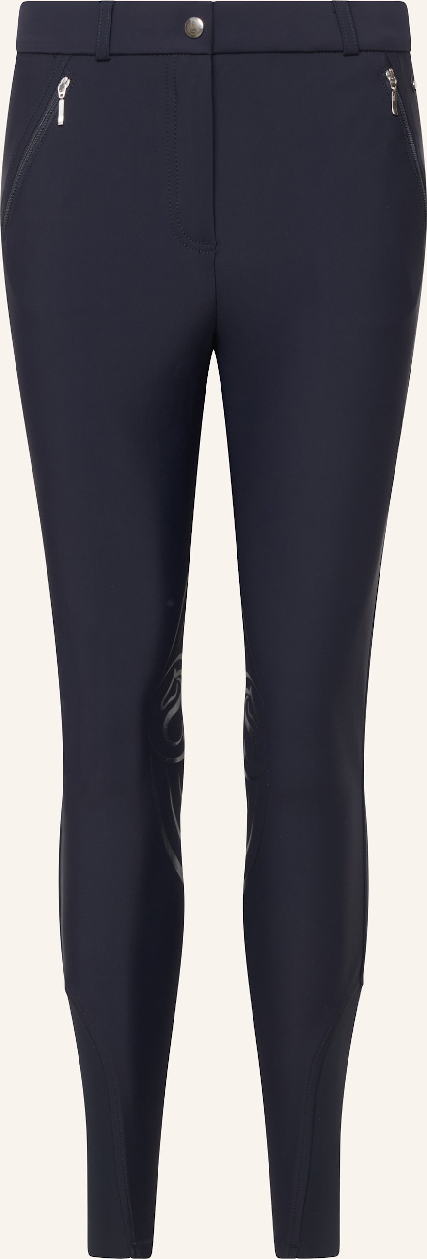 Silver Circle Reithose Biley Knie-Grip blau