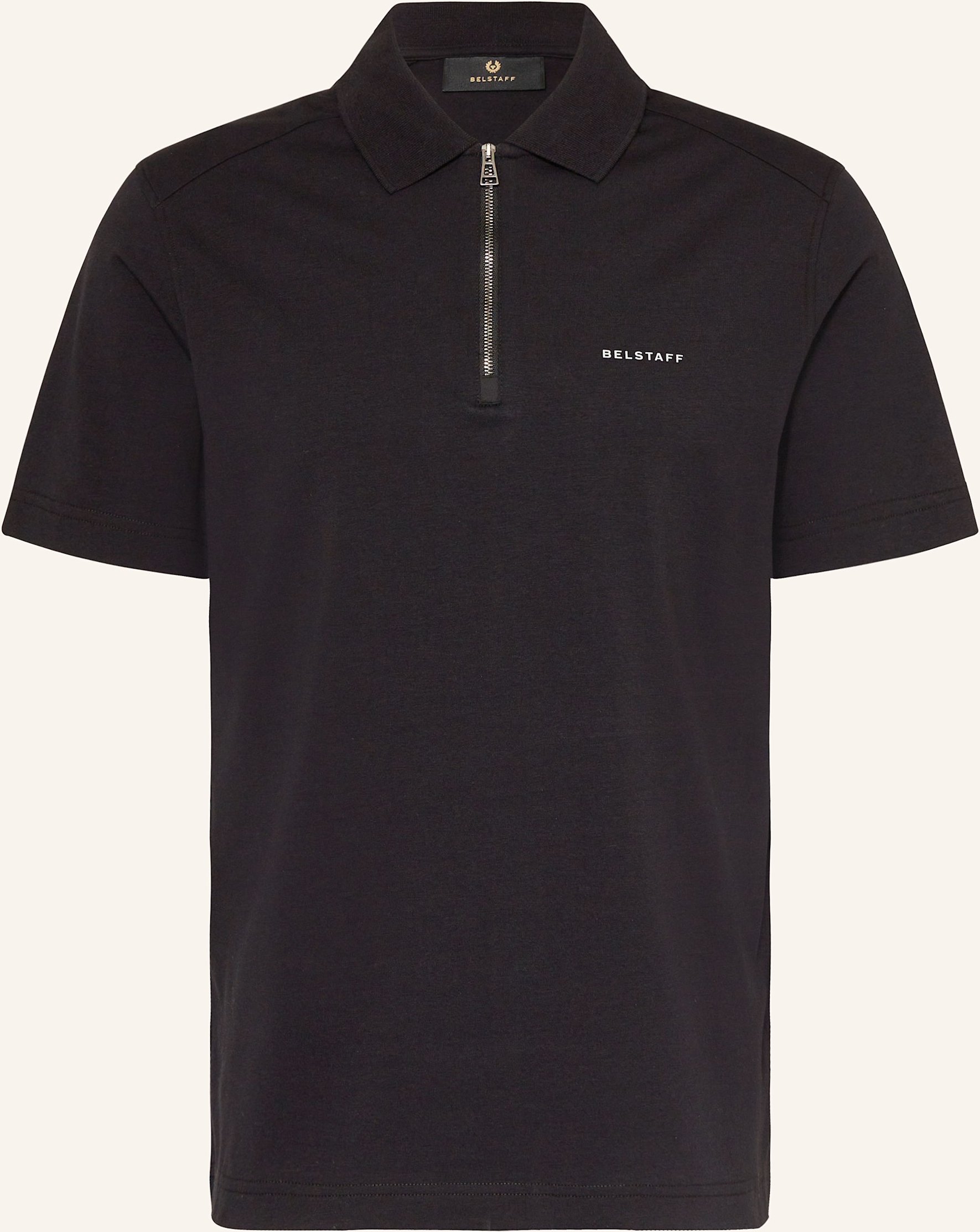 Belstaff Jersey-Poloshirt Alloy schwarz
