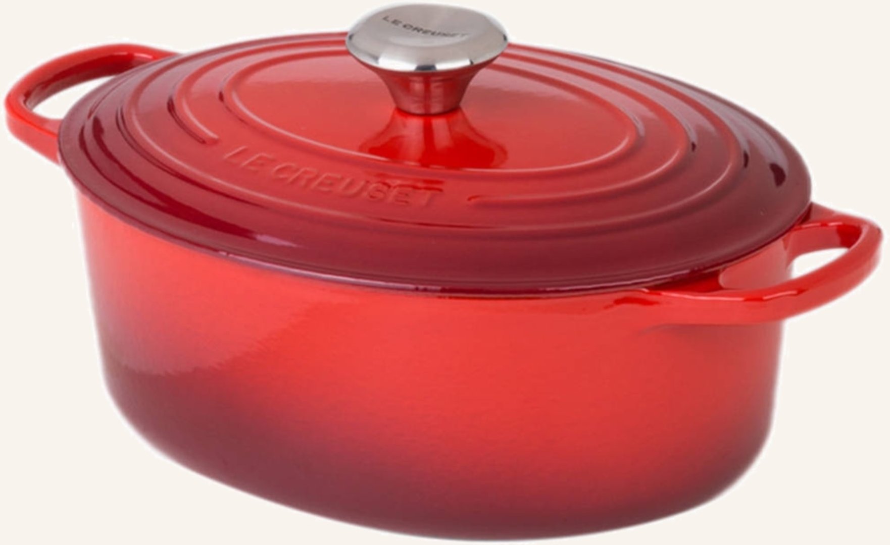 Le Creuset Bräter Signature rot