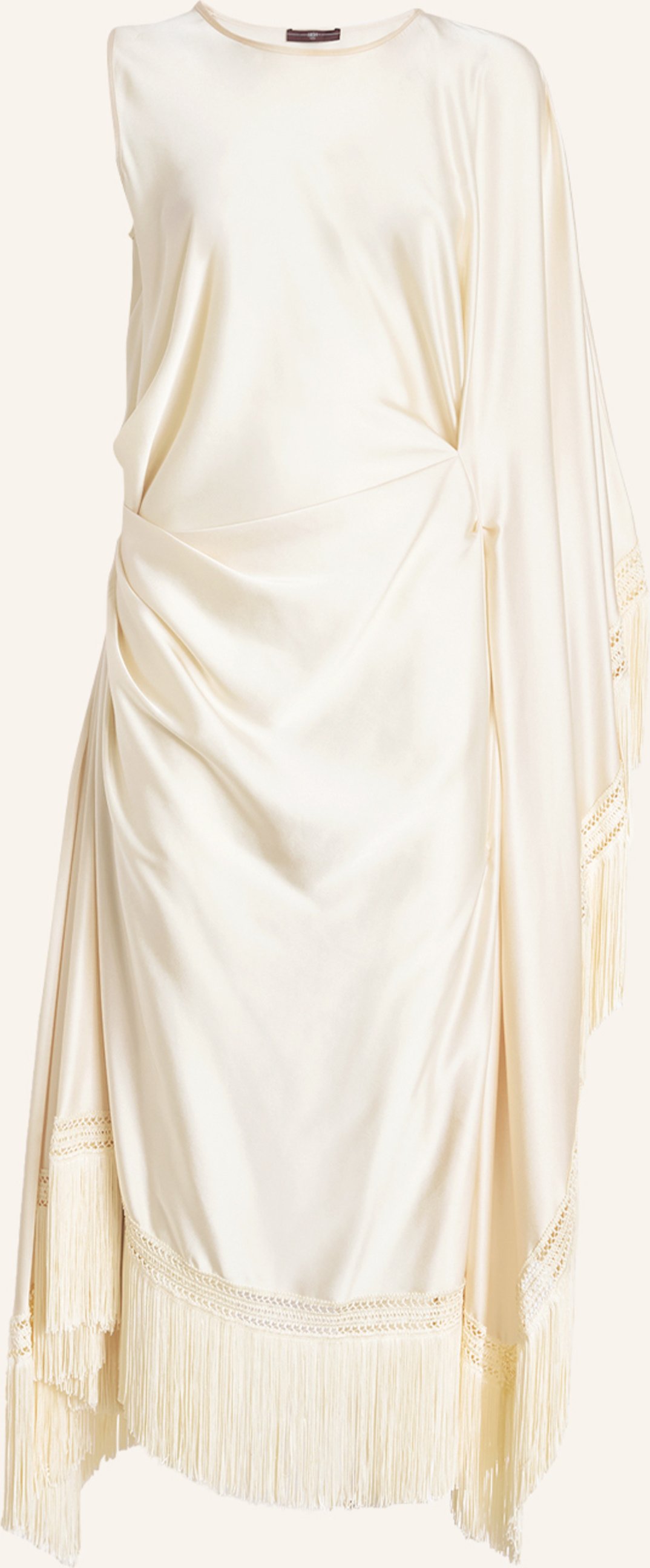 High One-Shoulder-Kleid Condone gelb