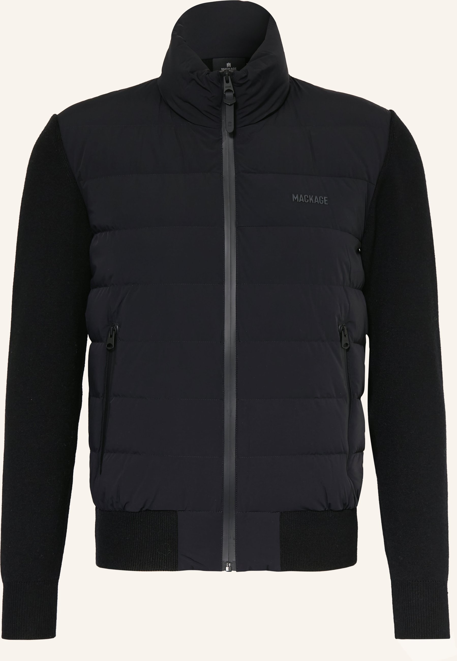 Mackage Daunenjacke Haney-Cityz Im Materialmix schwarz