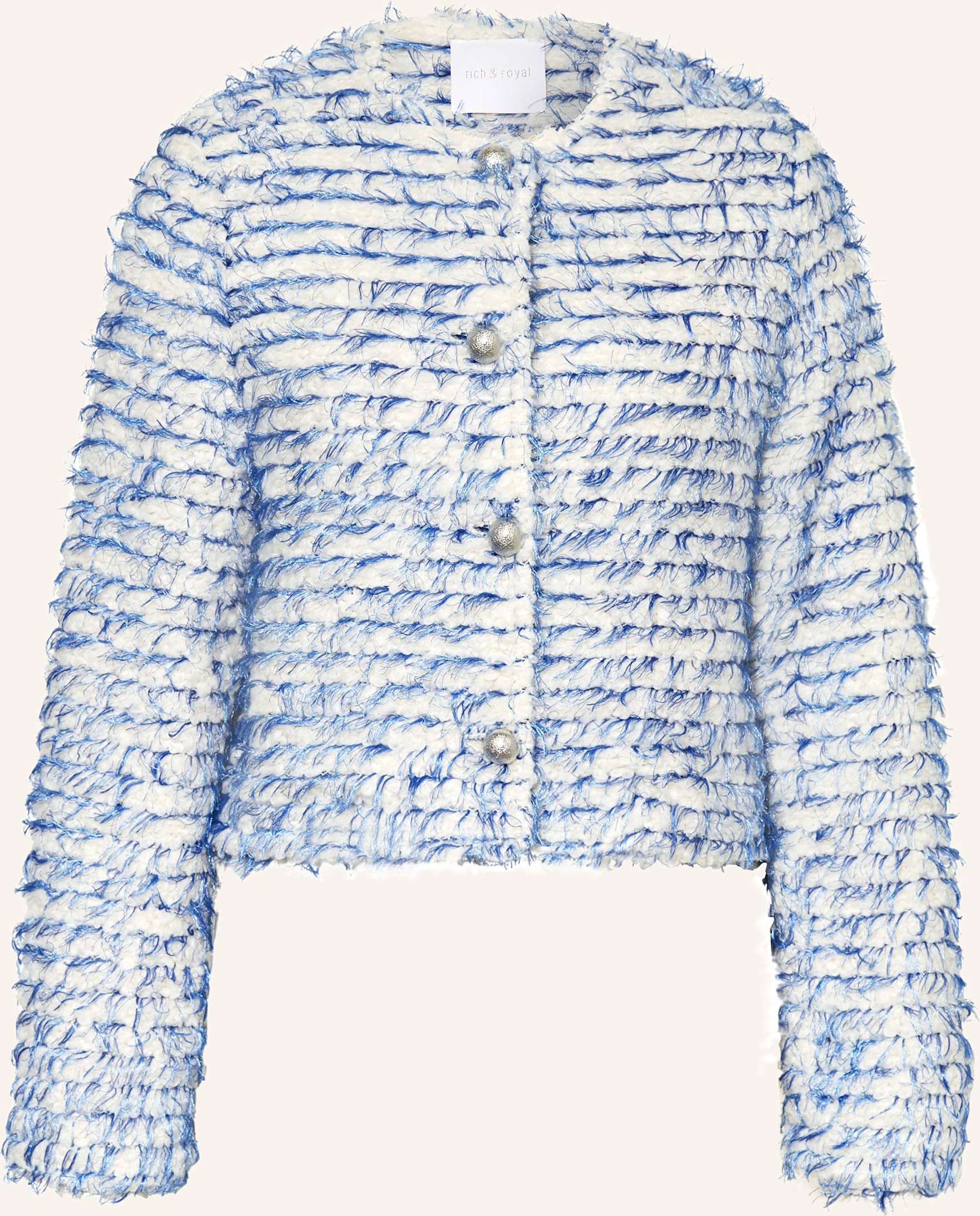 Rich & Royal Kastenjacke blau