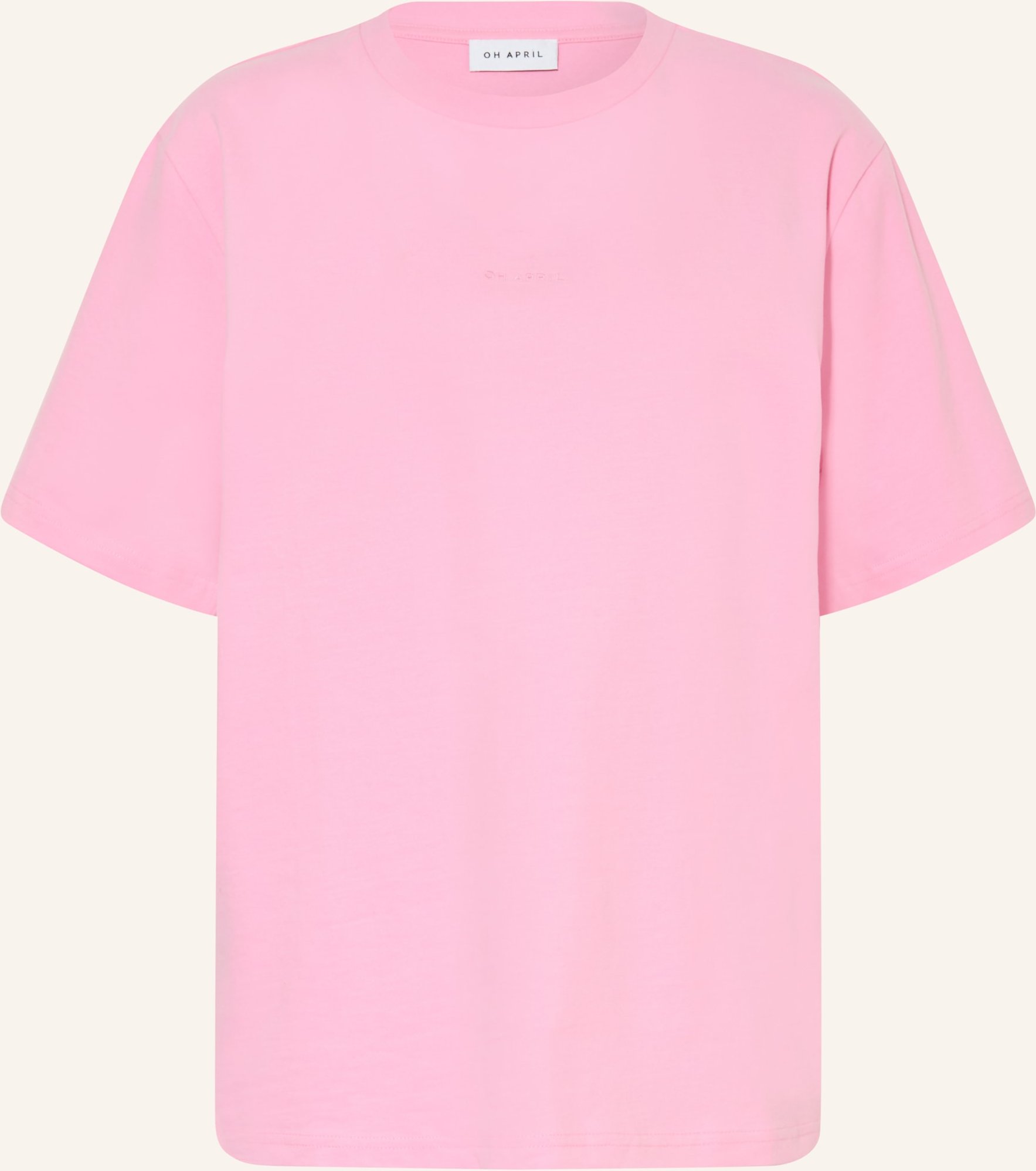 Oh April Oversized-Shirt Toast rosa