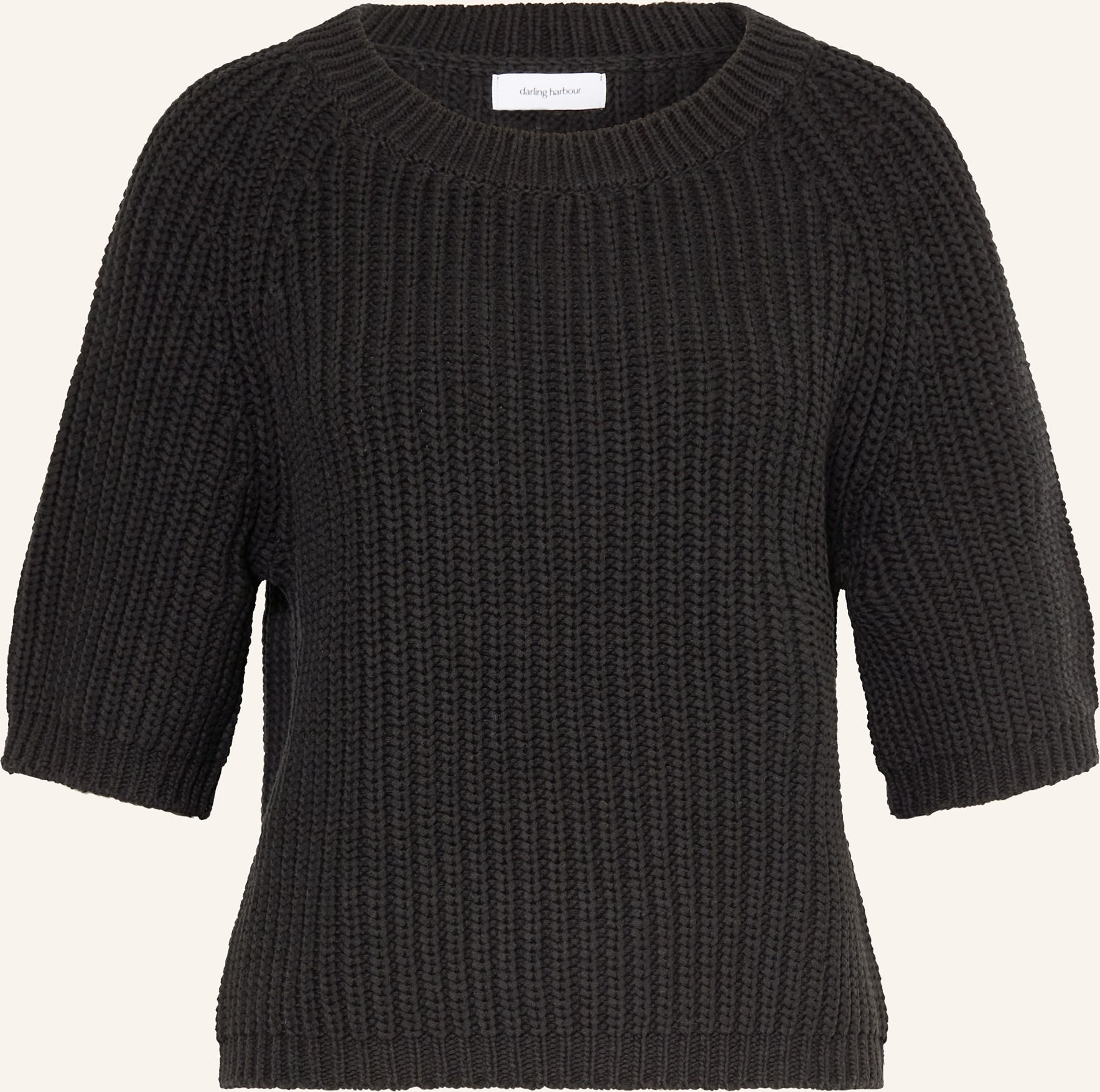 Darling Harbour Strickshirt schwarz