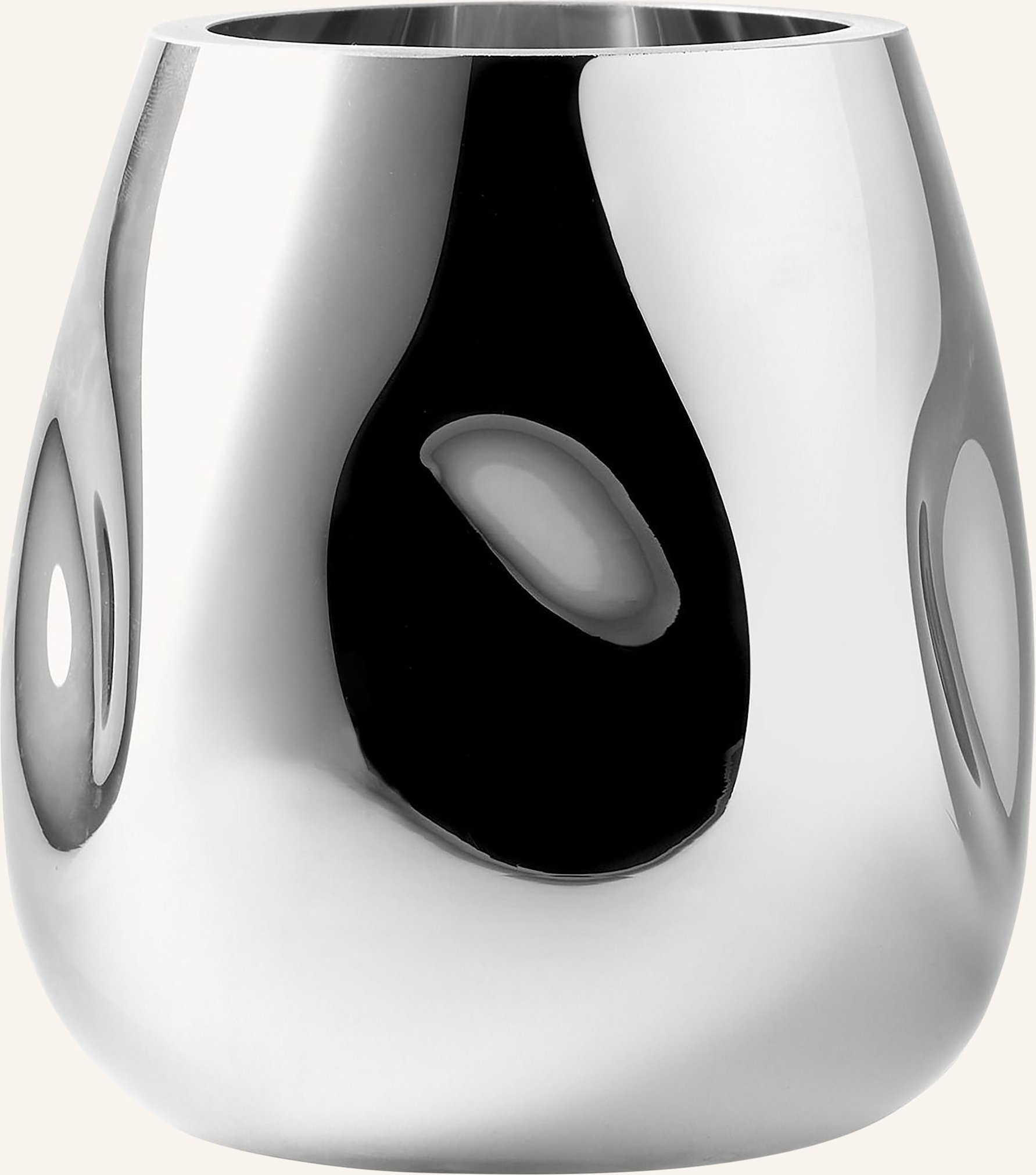 Westwing Collection Vase Mirror silber