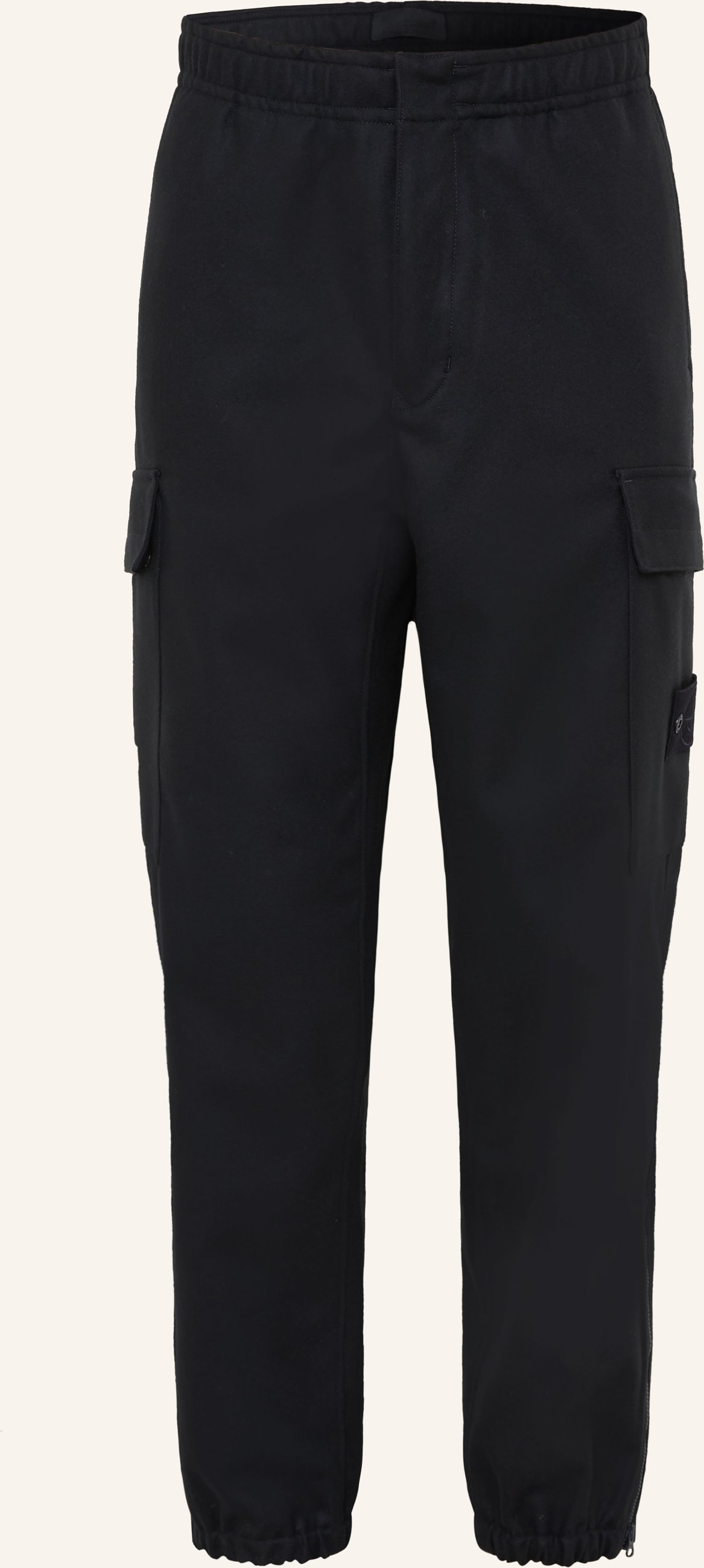 Stone Island Cargohose Ghost Aus Flanell blau