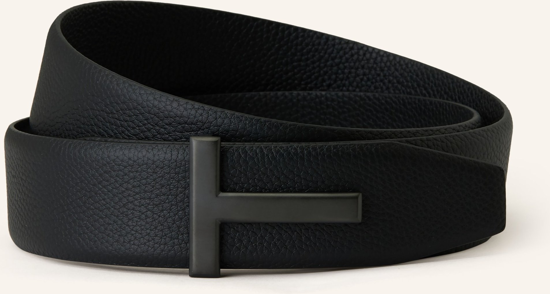 Tom Ford Ledergürtel schwarz