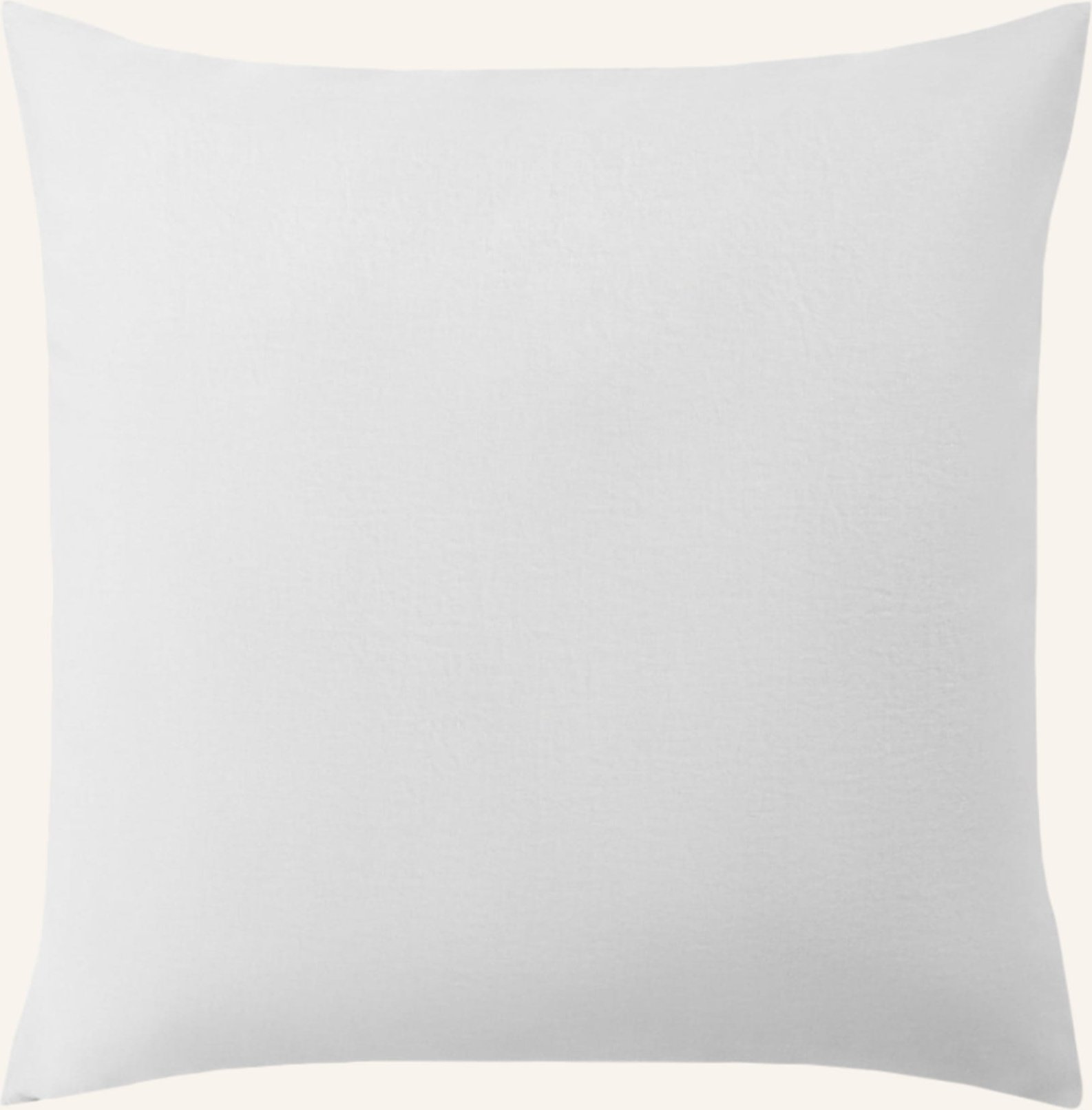 Royfort Kissenbezug Leinen weiss