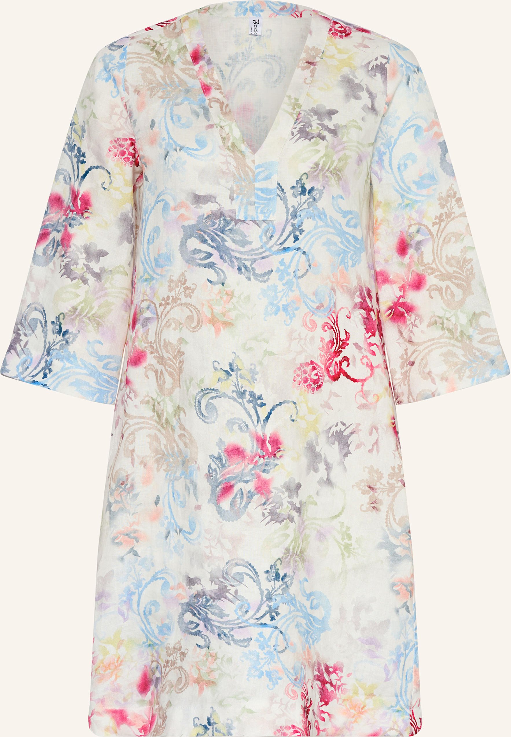 Backstage Leinenkleid Uschi blau