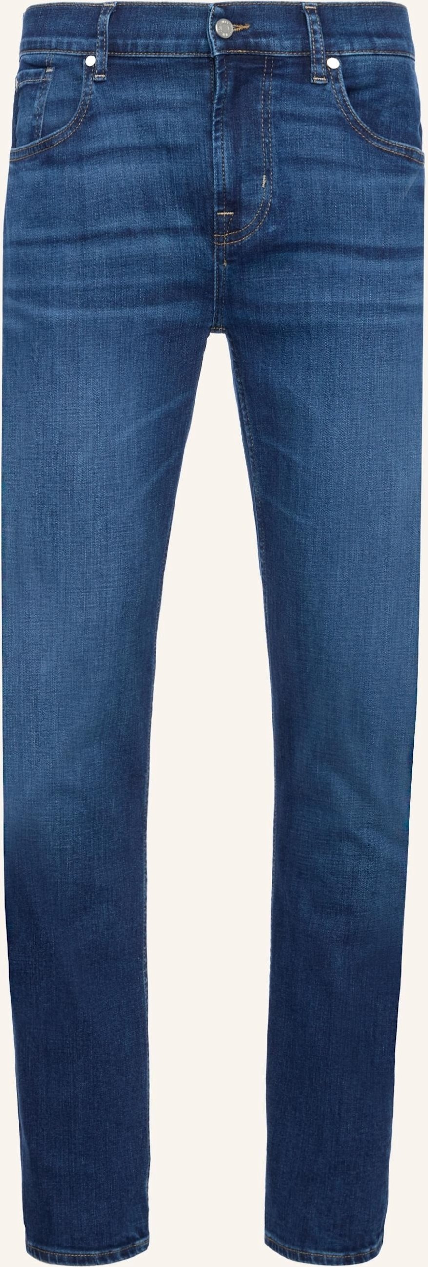 7 For All Mankind Jeans Slimmy Tapered Skinny Fit blau
