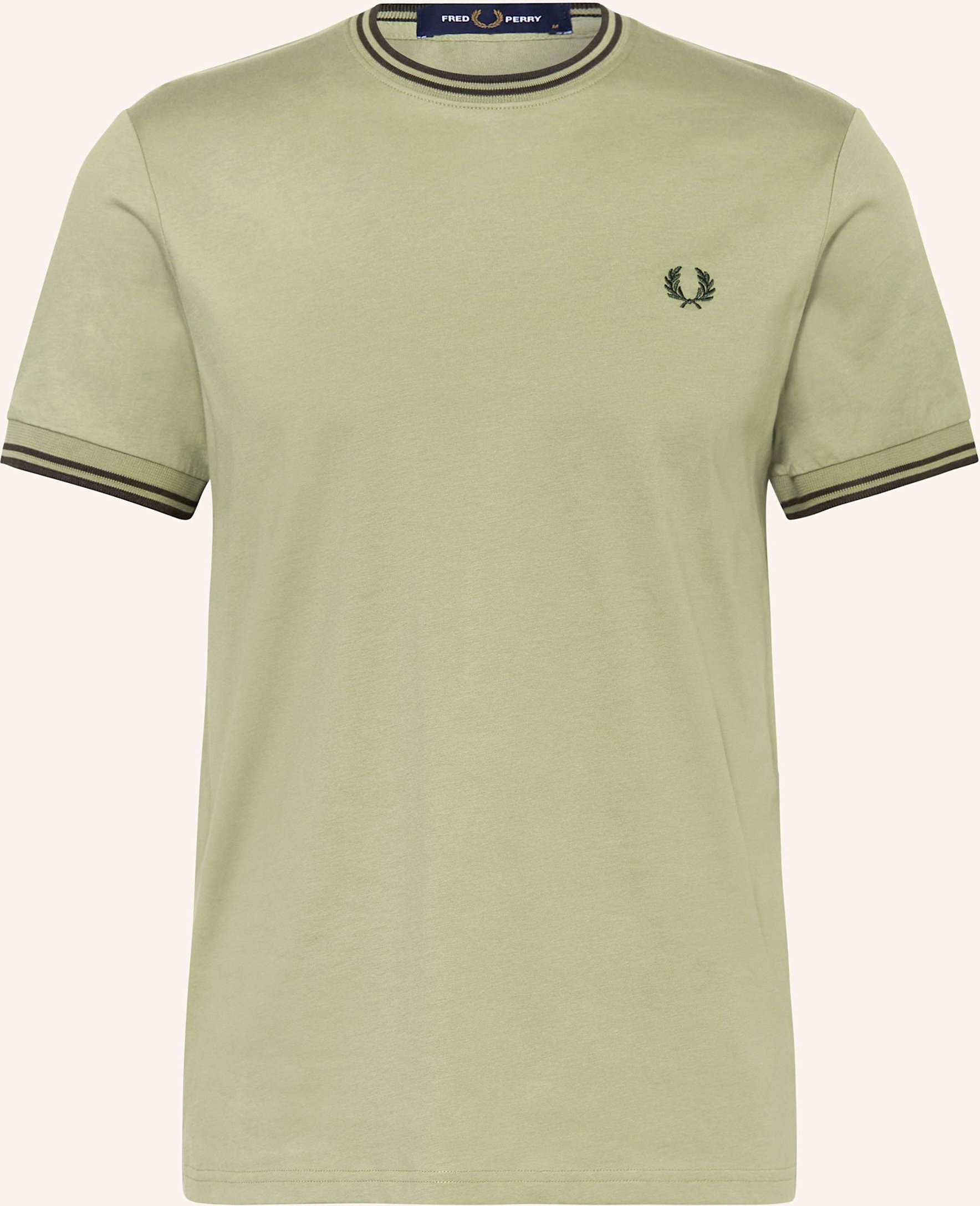 Fred Perry T-Shirt gruen