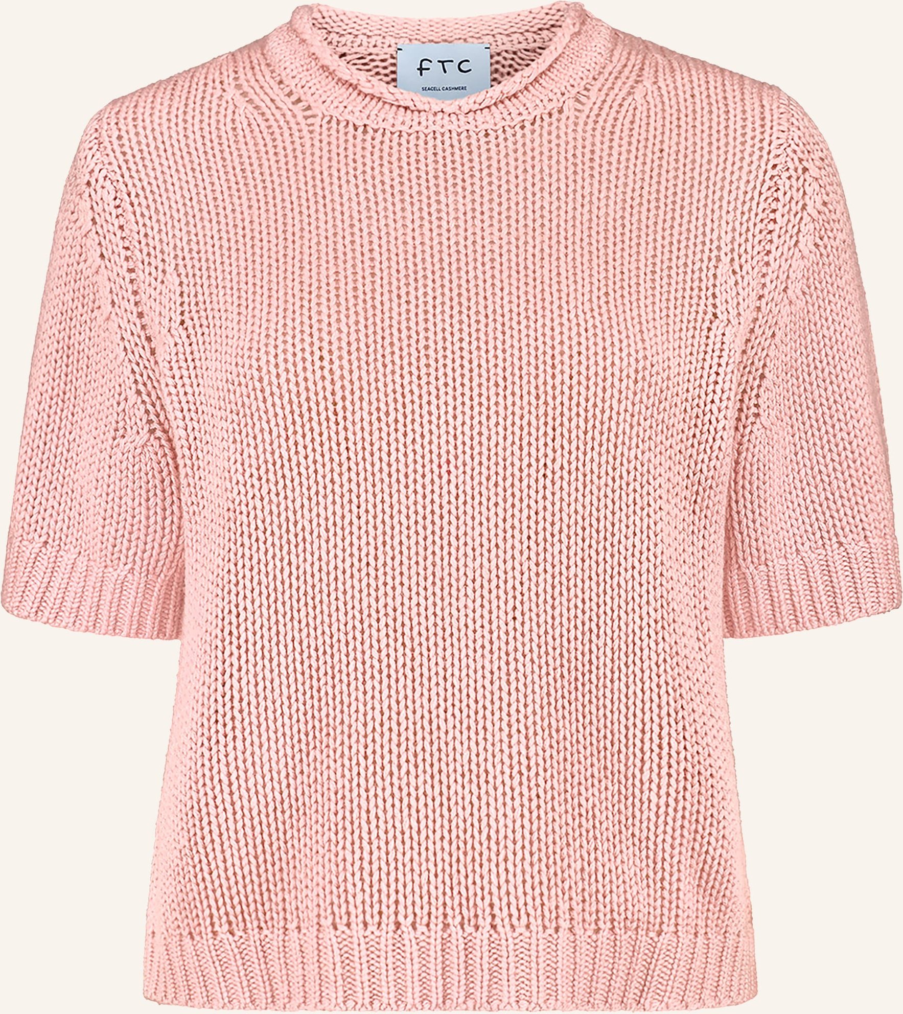 Ftc Cashmere Strickshirt Mit Cashmere rosa