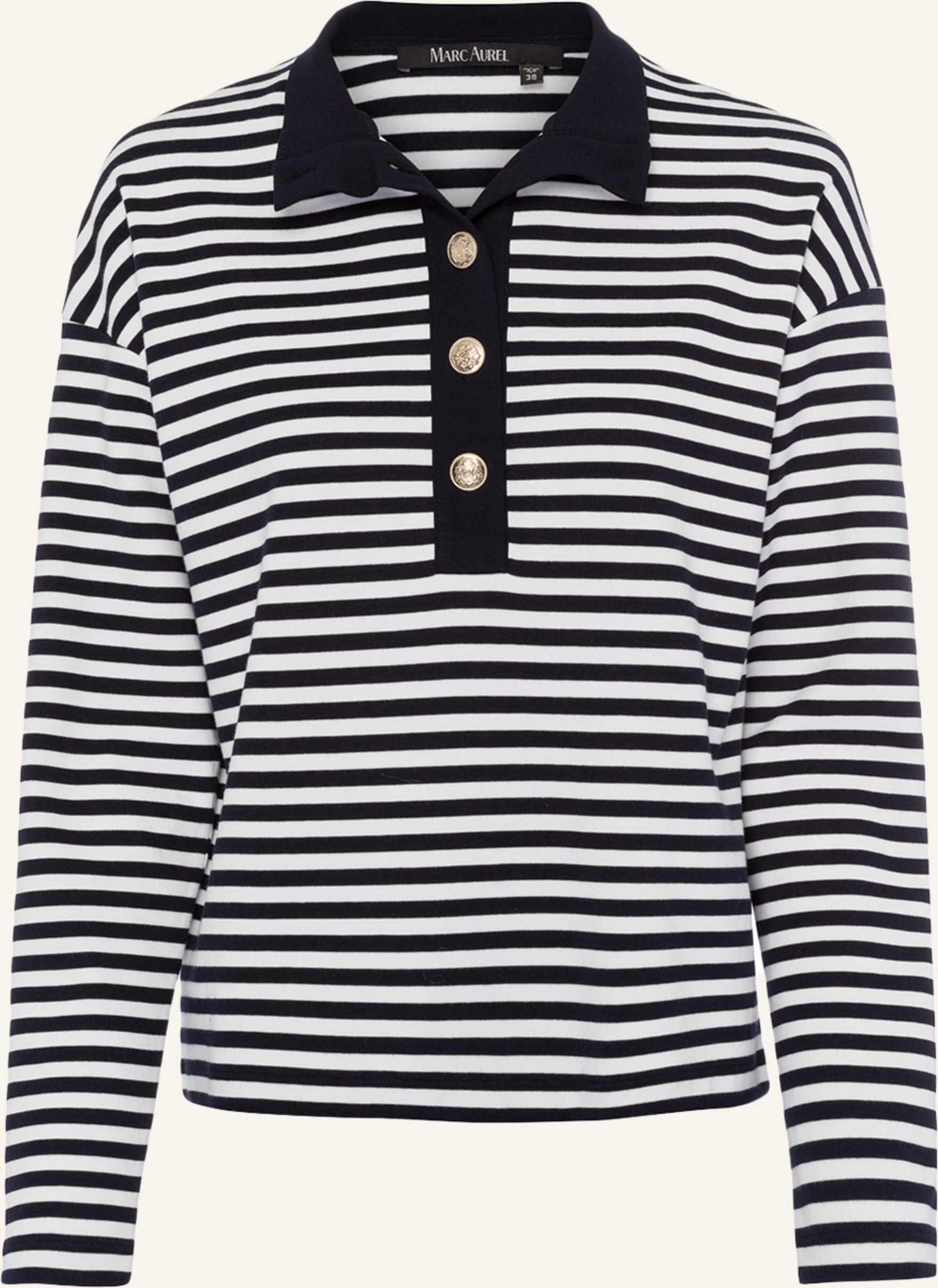 Marc Aurel Shirt blau