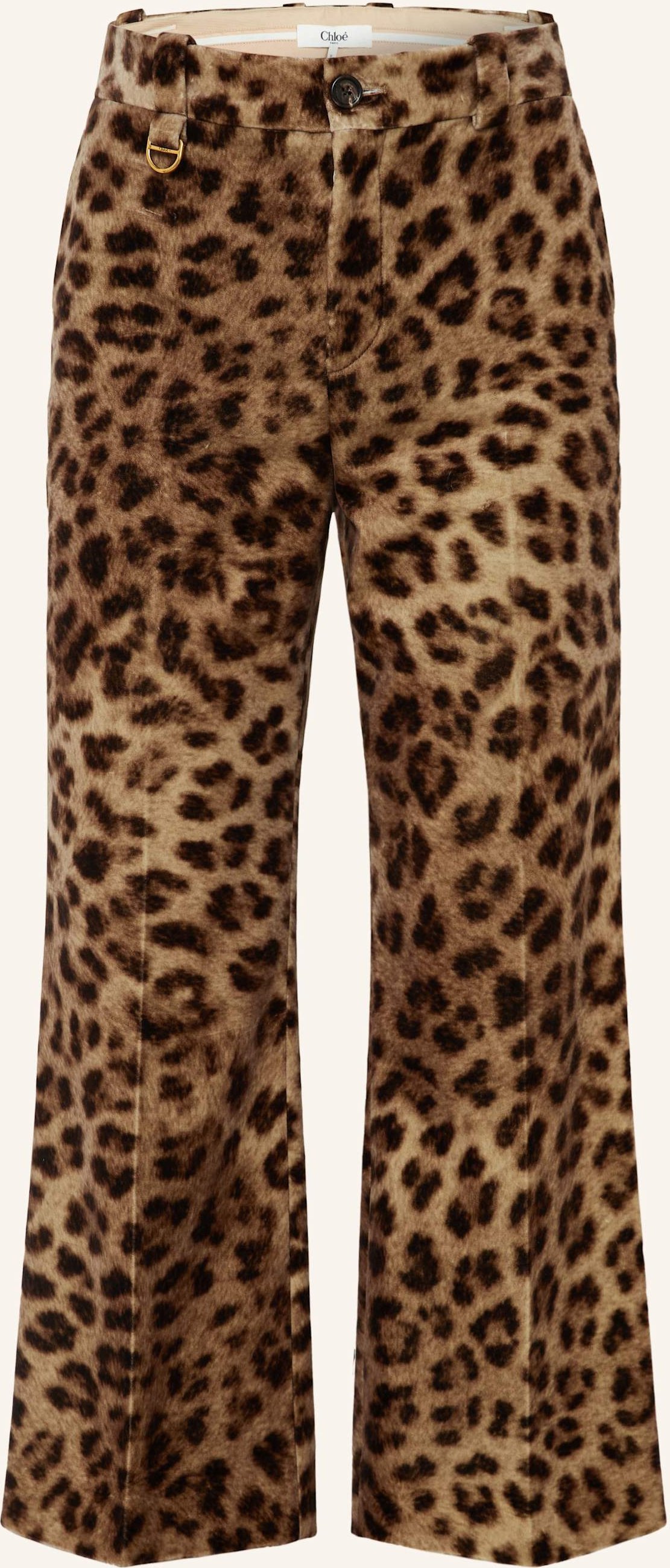 Chloé 7/8-Hose braun