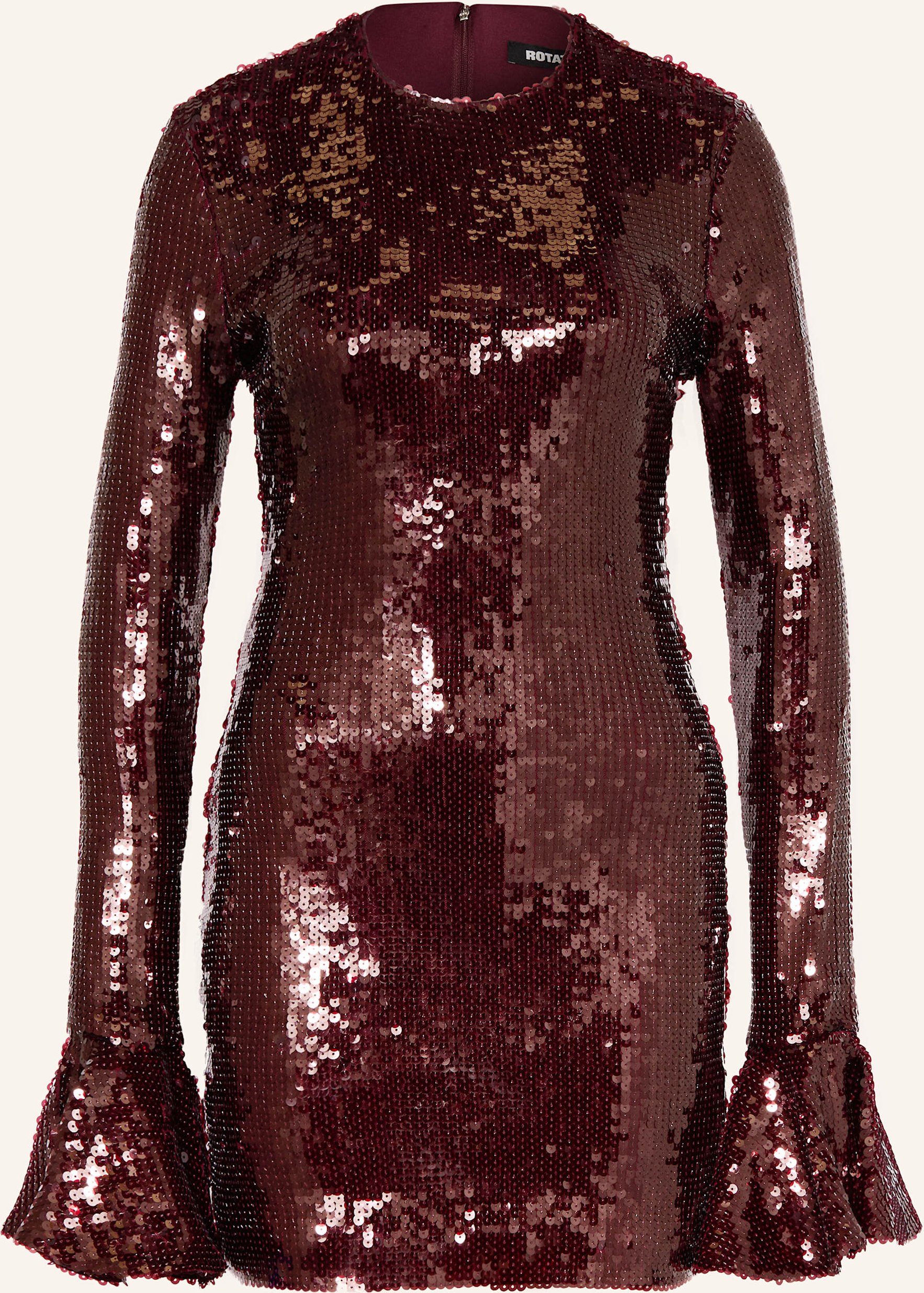 Rotate Kleid Mit Pailletten rot