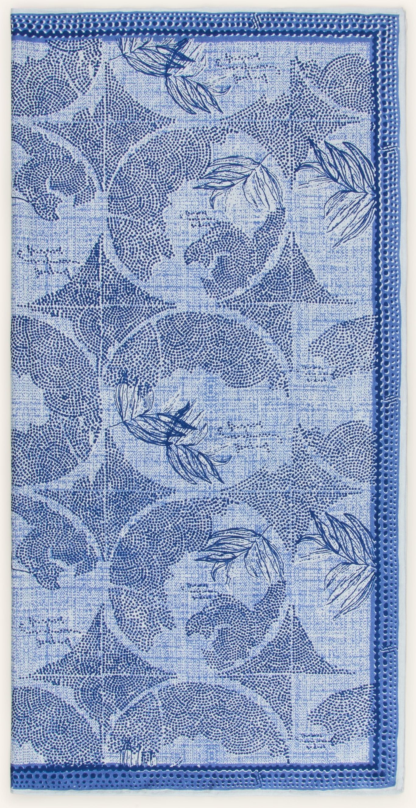 Friendly Hunting Seidentuch blau